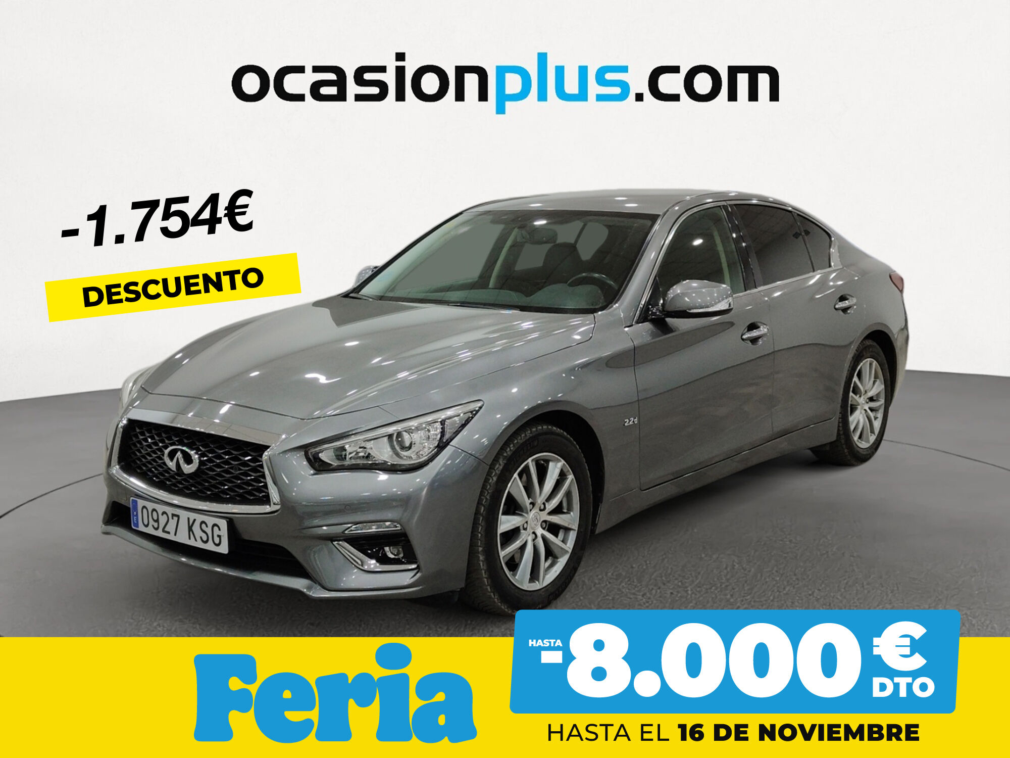 INFINITI Q50 (2.2d Premium Auto 125 kW (170 CV)) en Madrid
