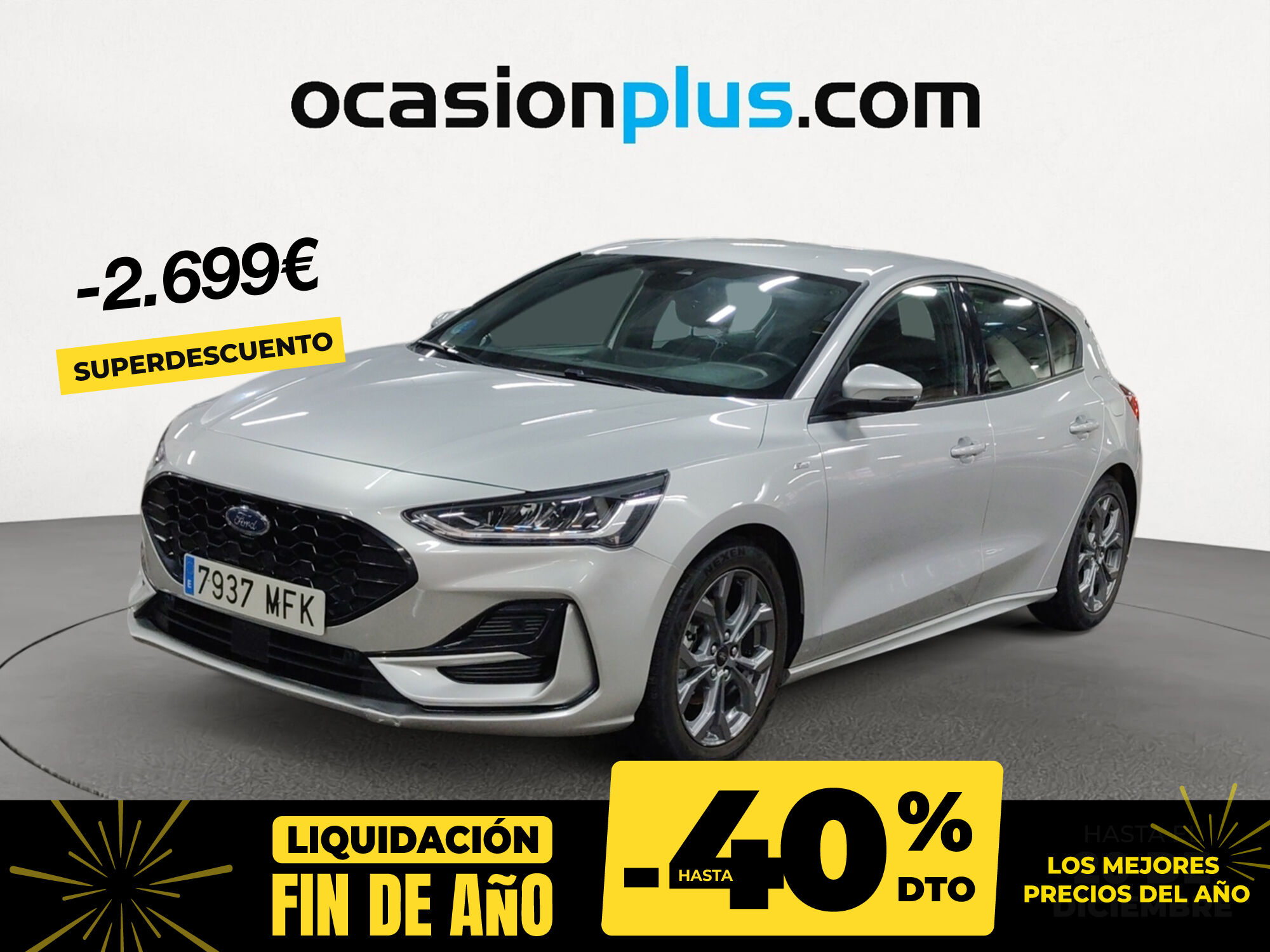FORD Focus (1.0 Ecoboost MHEV ST-Line Auto 92 kW (125 CV)) en Madrid