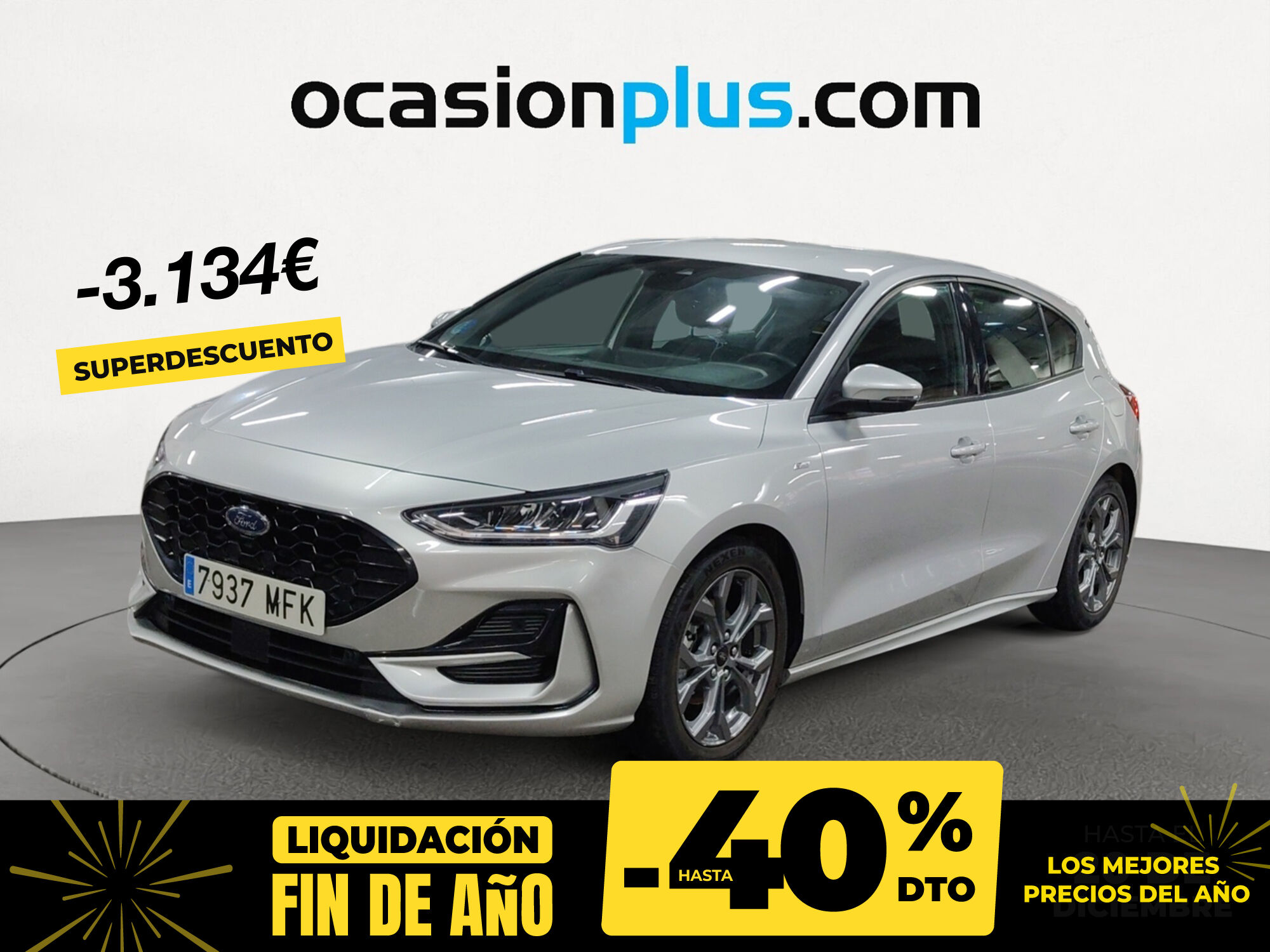 FORD Focus (1.0 Ecoboost MHEV ST-Line Auto 92 kW (125 CV)) en Madrid