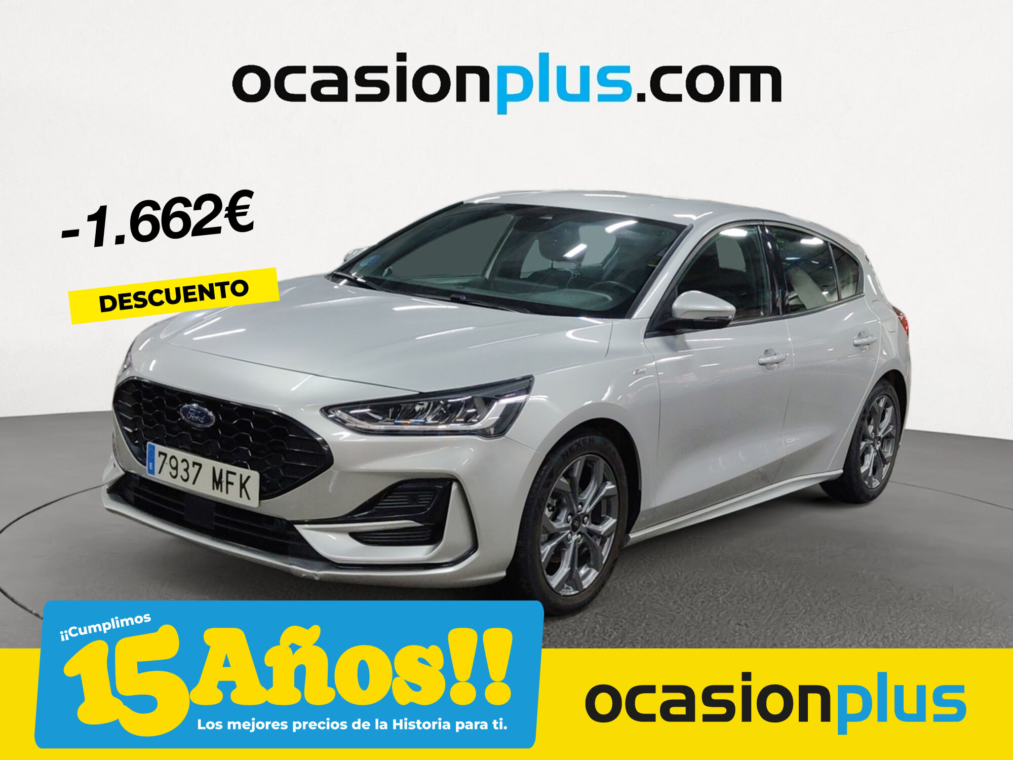 FORD Focus (1.0 Ecoboost MHEV ST-Line Auto 92 kW (125 CV)) en Madrid