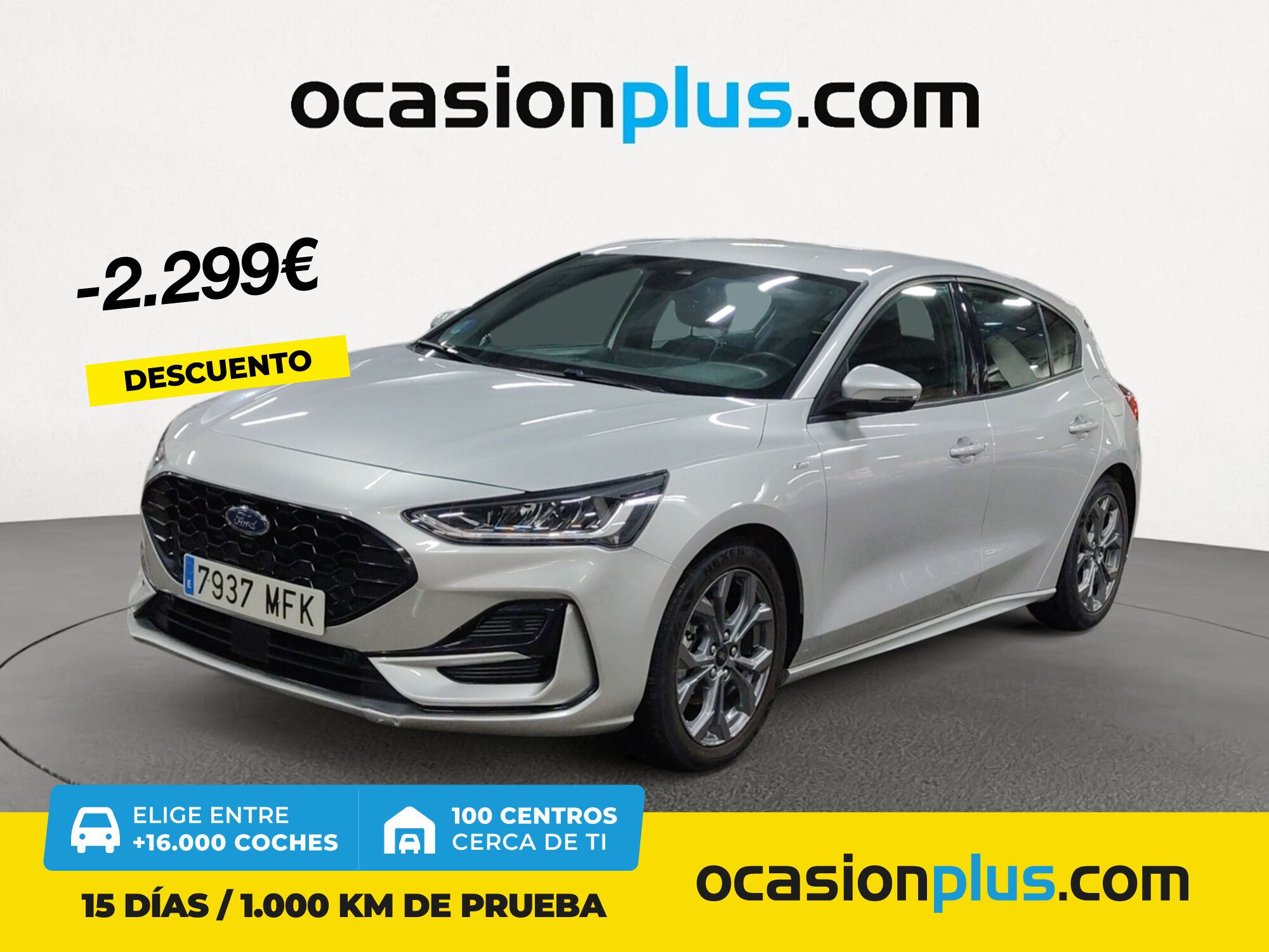 FORD Focus (1.0 Ecoboost MHEV ST-Line Auto 92 kW (125 CV)) en Madrid