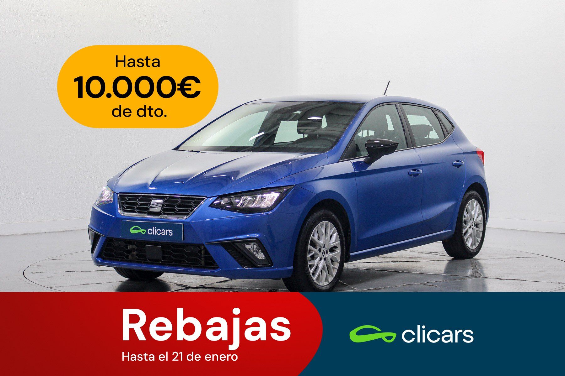 SEAT Ibiza (Ibiza 1.0 TSI S&S FR XS 115) en Madrid