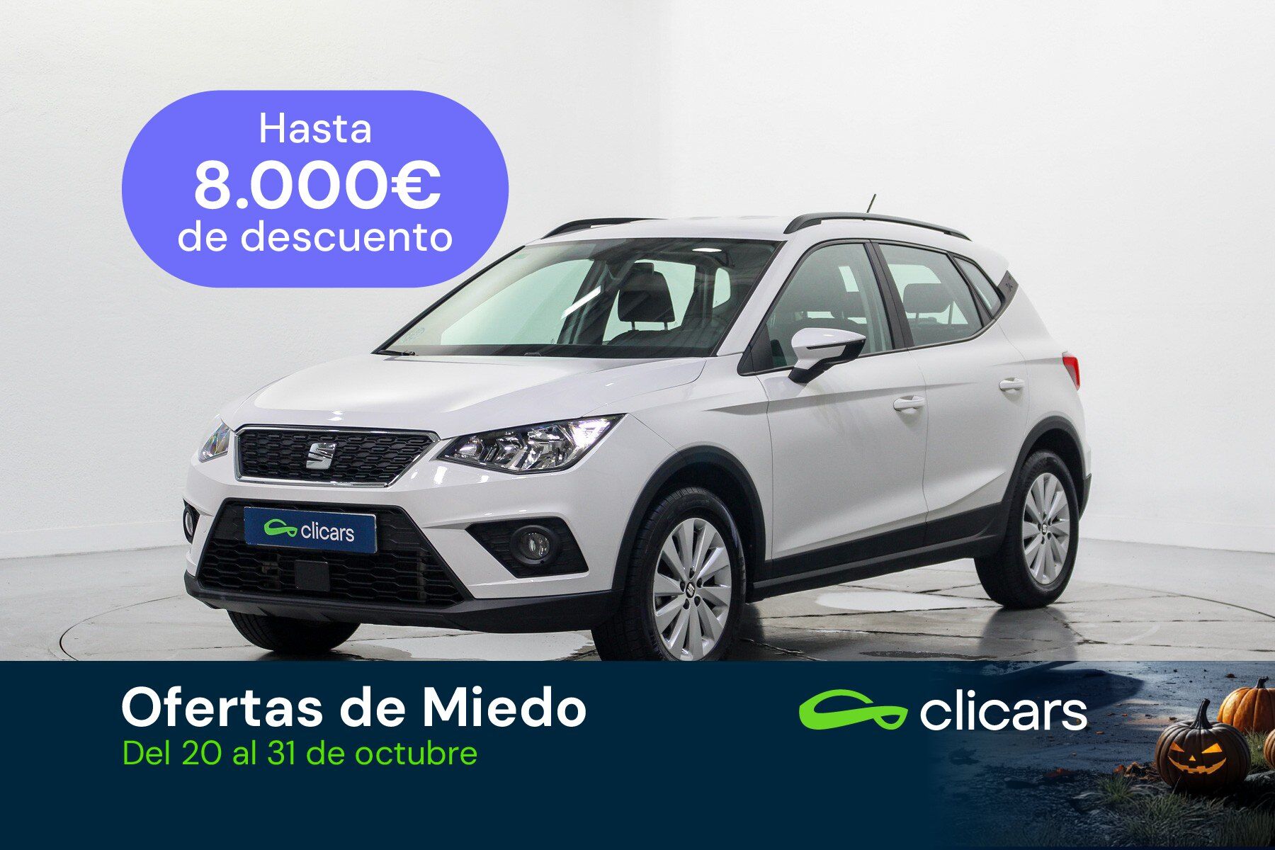 SEAT Arona (Arona 1.0 TGI S&S Style 90) en Madrid