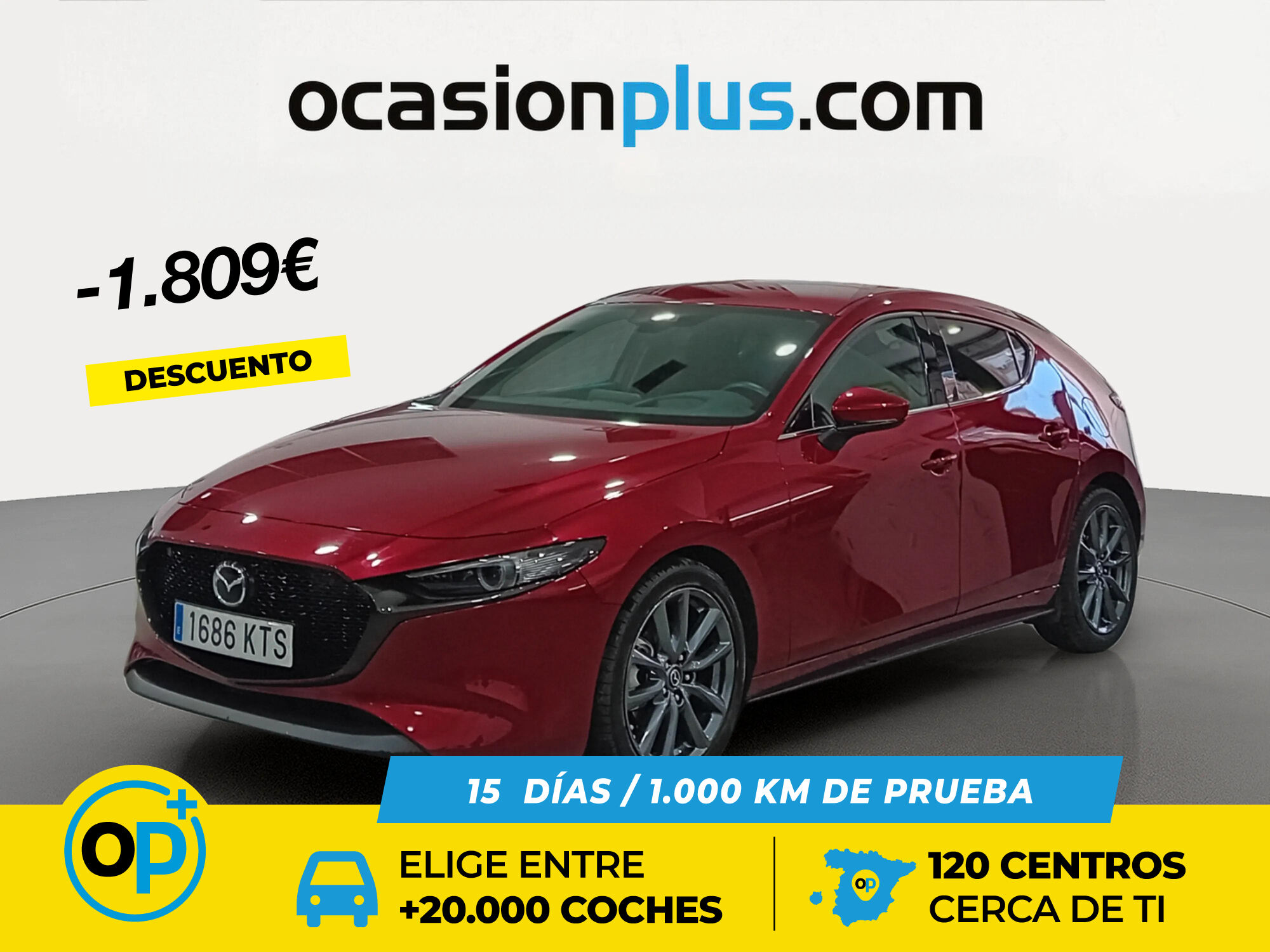 Foto del MAZDA Mazda3 2.0 e-Skyactiv-G Zenith 90kW