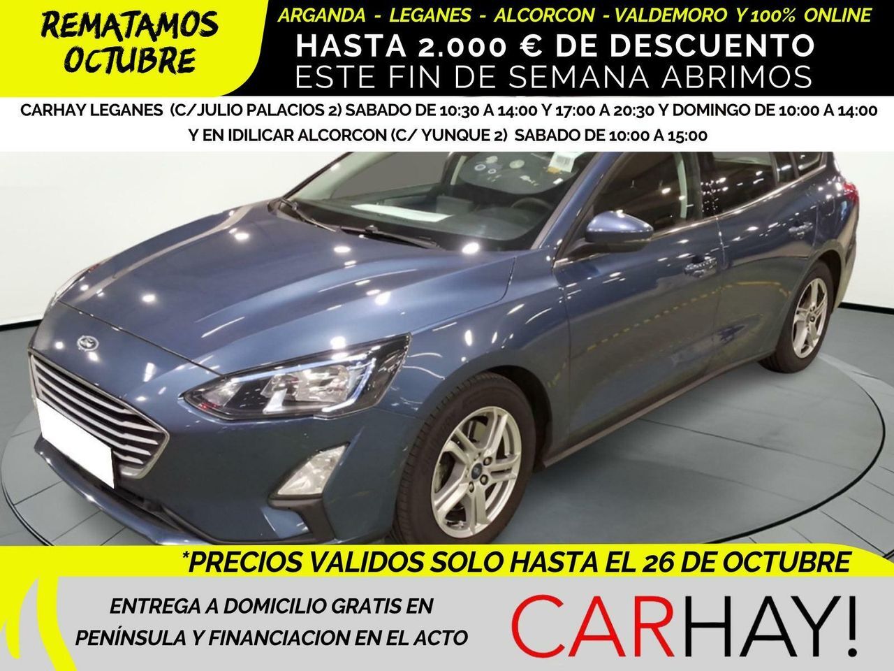 FORD Focus (CLIPPER 1.5 EcoBlue Connected) en Madrid