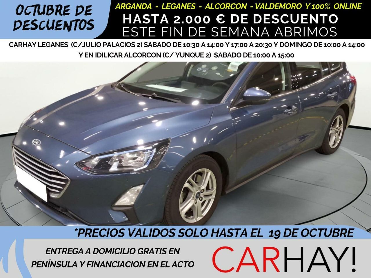 FORD Focus (CLIPPER 1.5 EcoBlue Connected) en Madrid