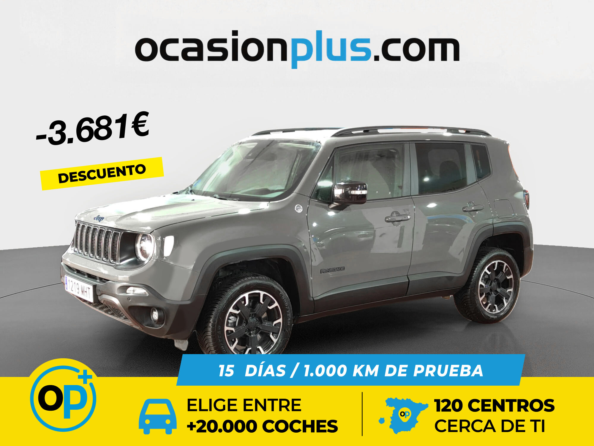 JEEP Renegade (1.3 PHEV Trailhawk AWD AT 177 kW (240 CV)) en Madrid
