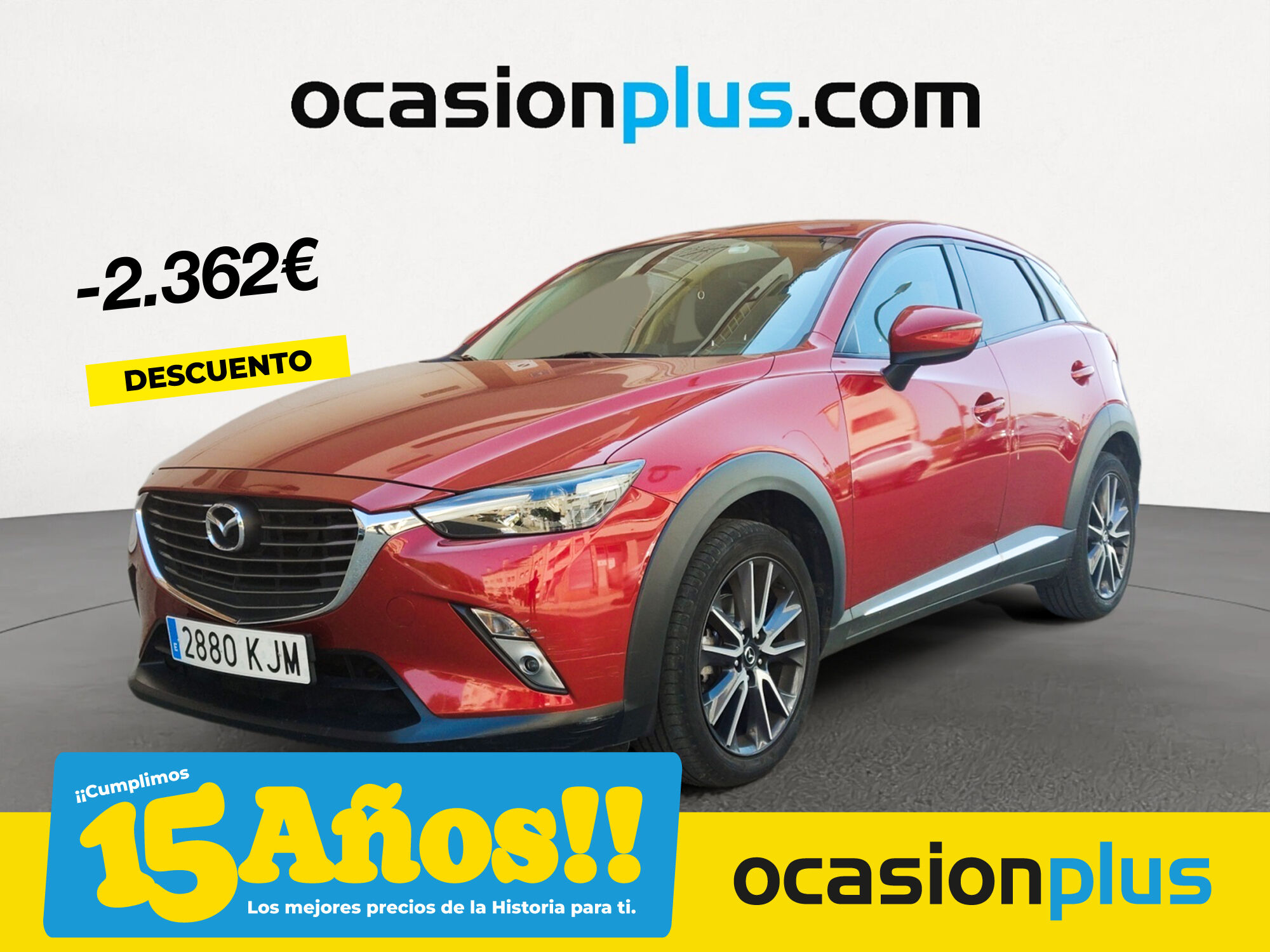 MAZDA CX-3 (2.0 SKYACTIV GE Luxury 2WD AT 88 kW (120 CV)) en Madrid