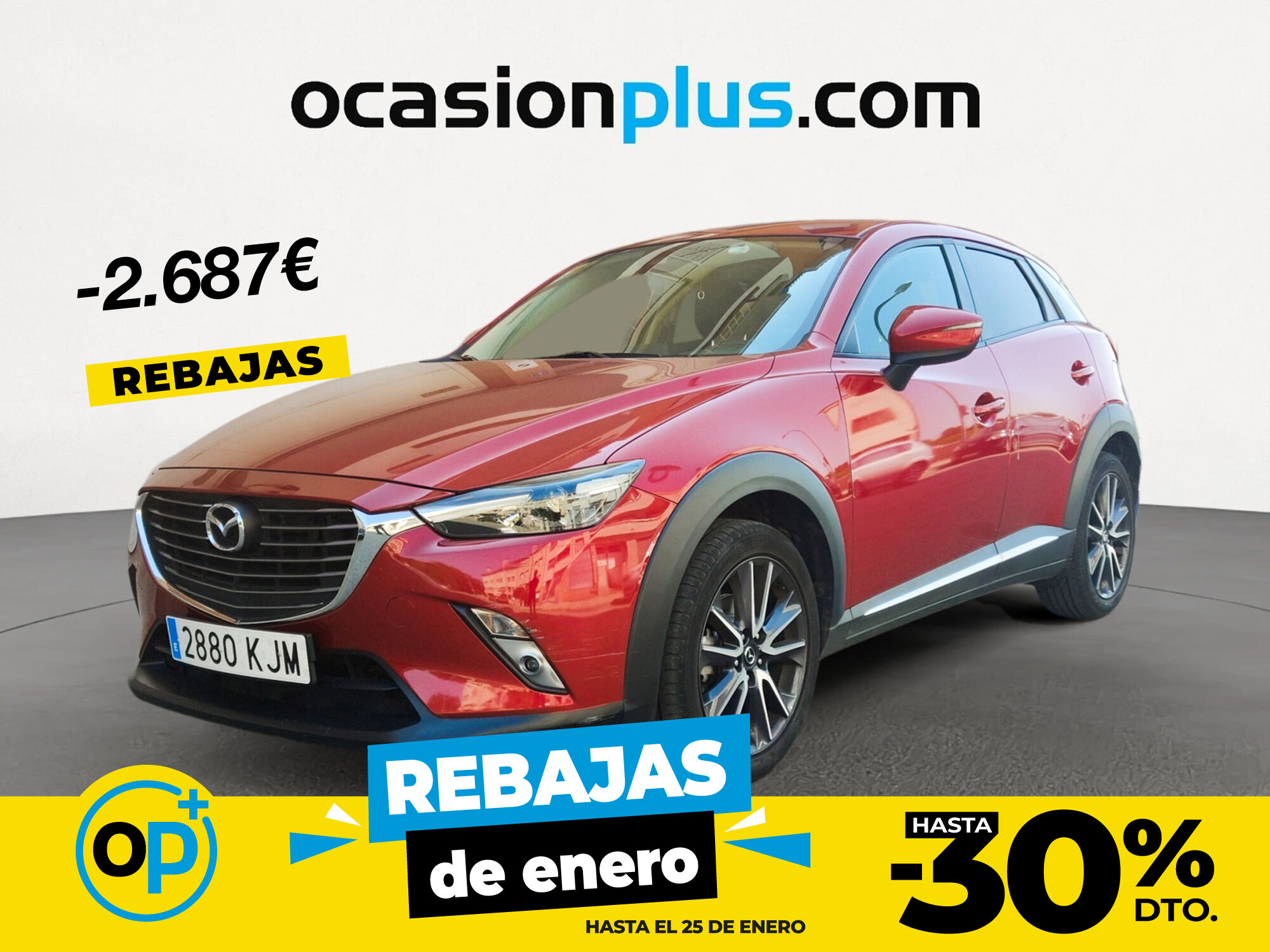 MAZDA CX-3 (2.0 SKYACTIV GE Luxury 2WD AT 88 kW (120 CV)) en Madrid