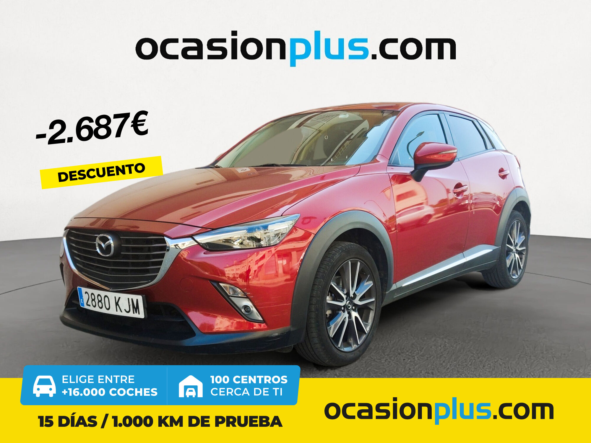 MAZDA CX-3 (2.0 SKYACTIV GE Luxury 2WD AT 88 kW (120 CV)) en Madrid
