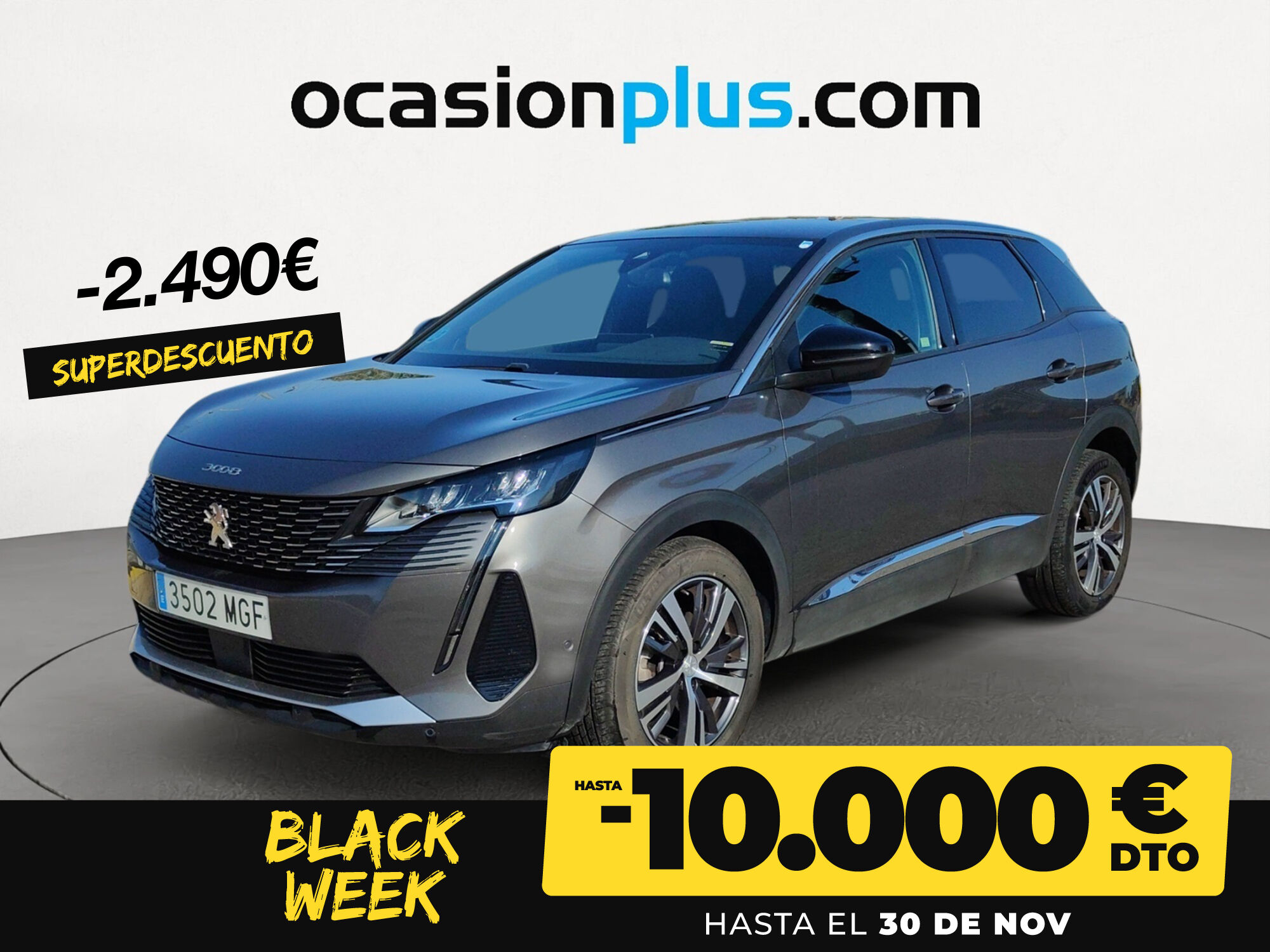 PEUGEOT 3008 (PureTech 130 S&S Allure Pack 96 kW (130 CV)) en Madrid