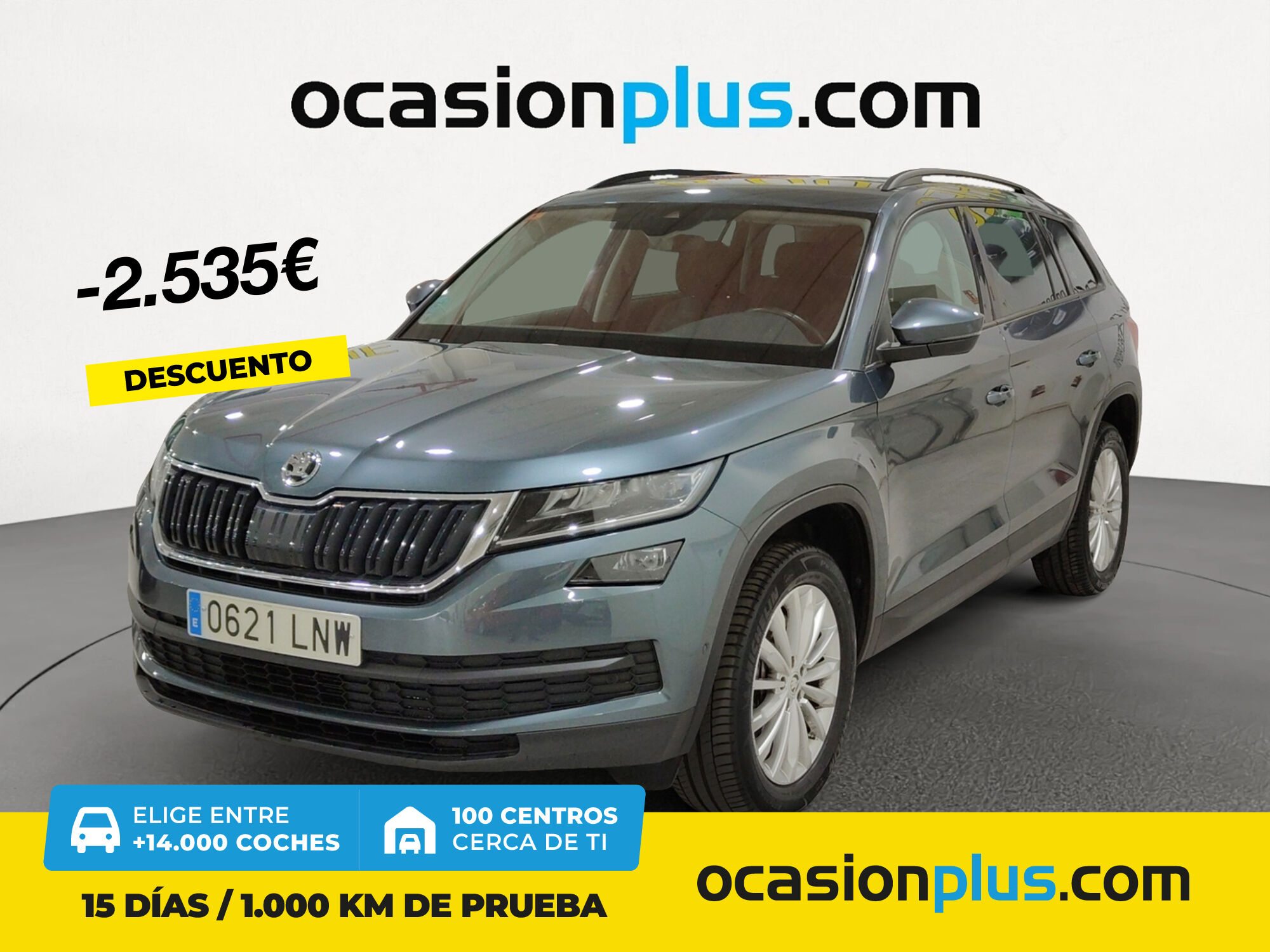 SKODA Kodiaq (2.0 TDI Ambition 4x2 DSG 110 kW (150 CV)) en Madrid
