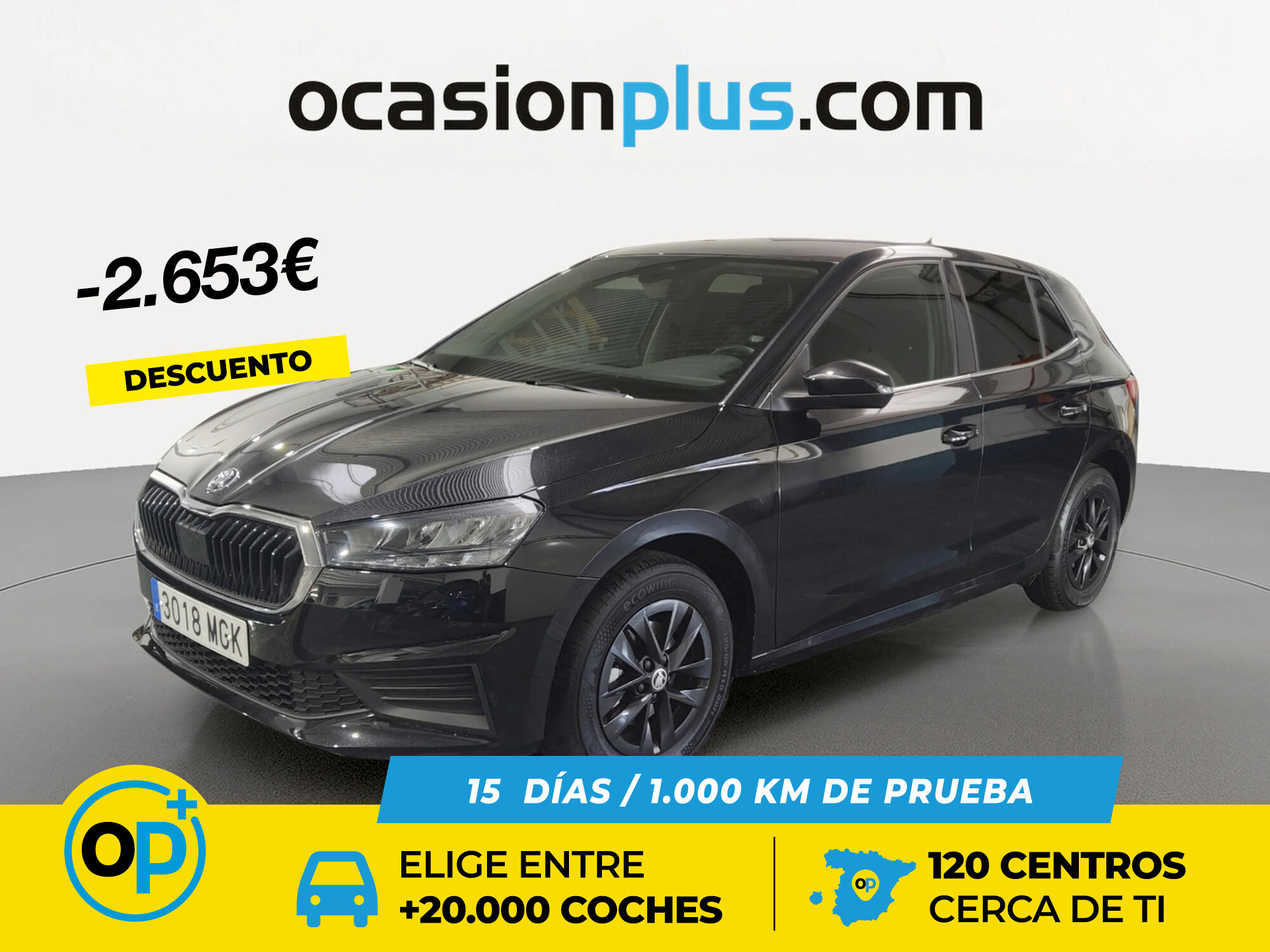 SKODA Fabia (1.0 TSI Ambition DSG 81 kW (110 CV)) en Madrid