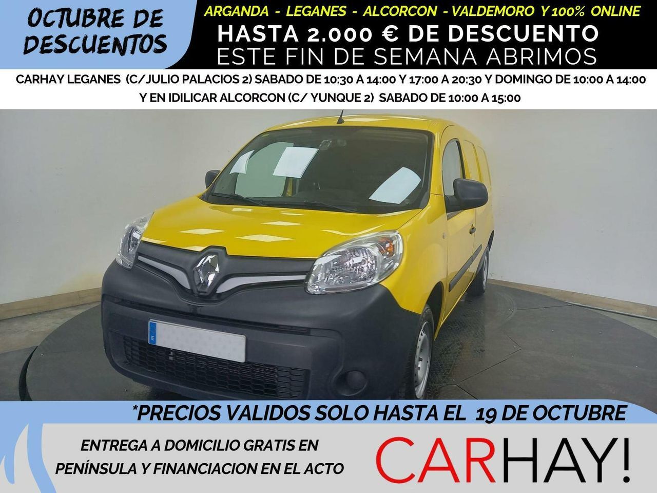 RENAULT Kangoo (2p Blue dCi 70 kW (95CV)) en Madrid