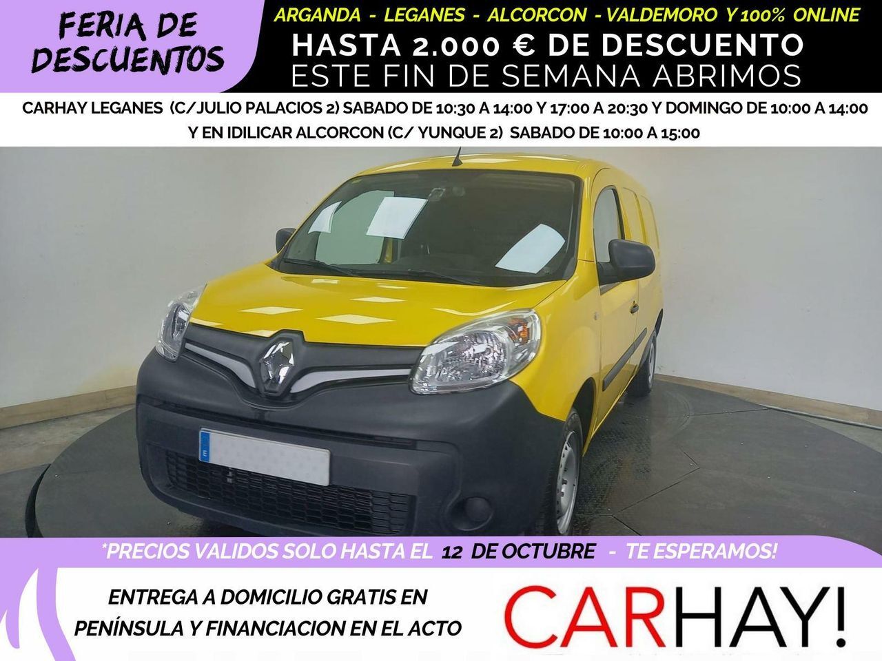 RENAULT Kangoo (2p Blue dCi 70 kW (95CV)) en Madrid