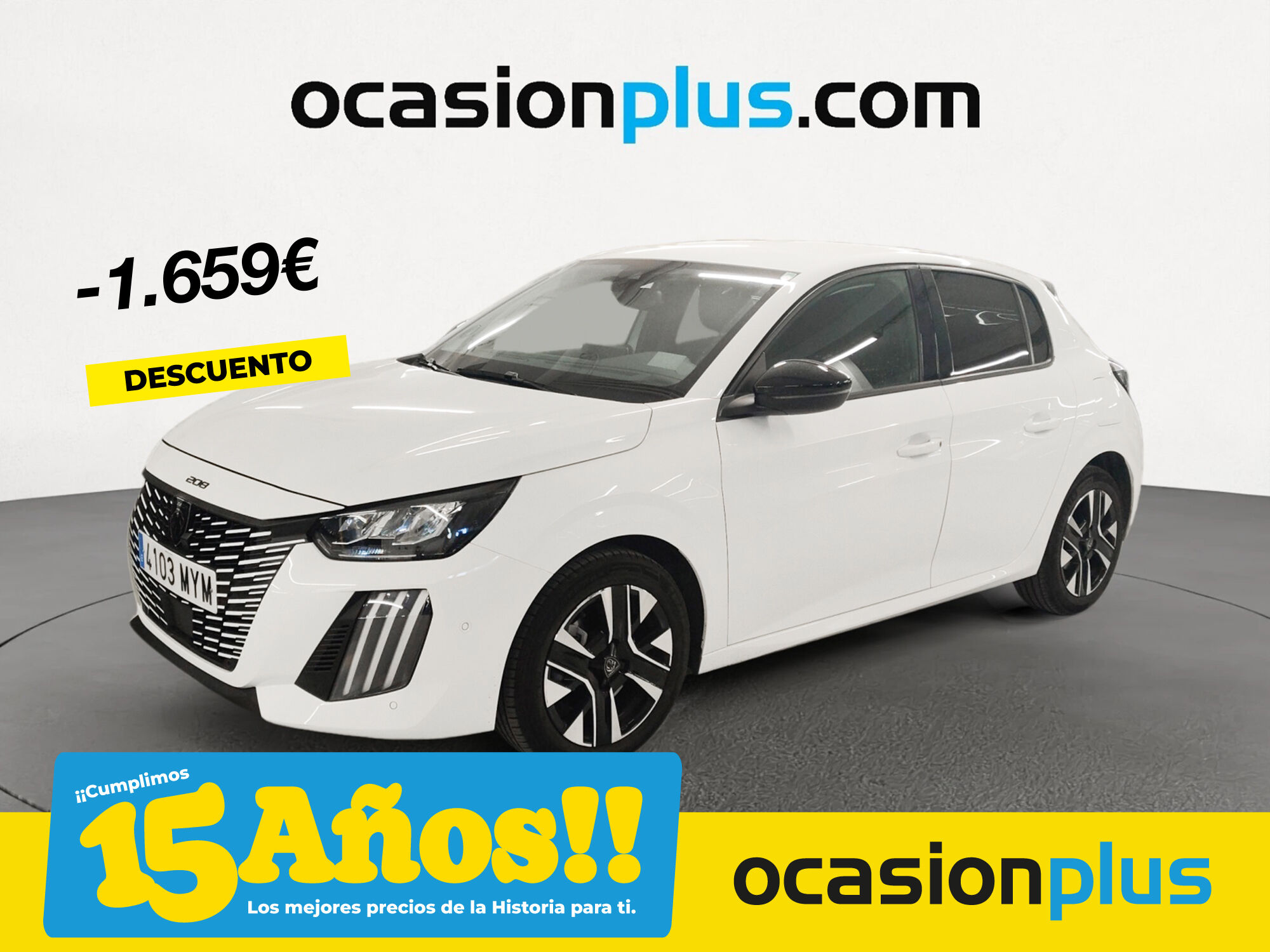 PEUGEOT 208 (PureTech 100 Allure 75 kW (100 CV)) en Madrid