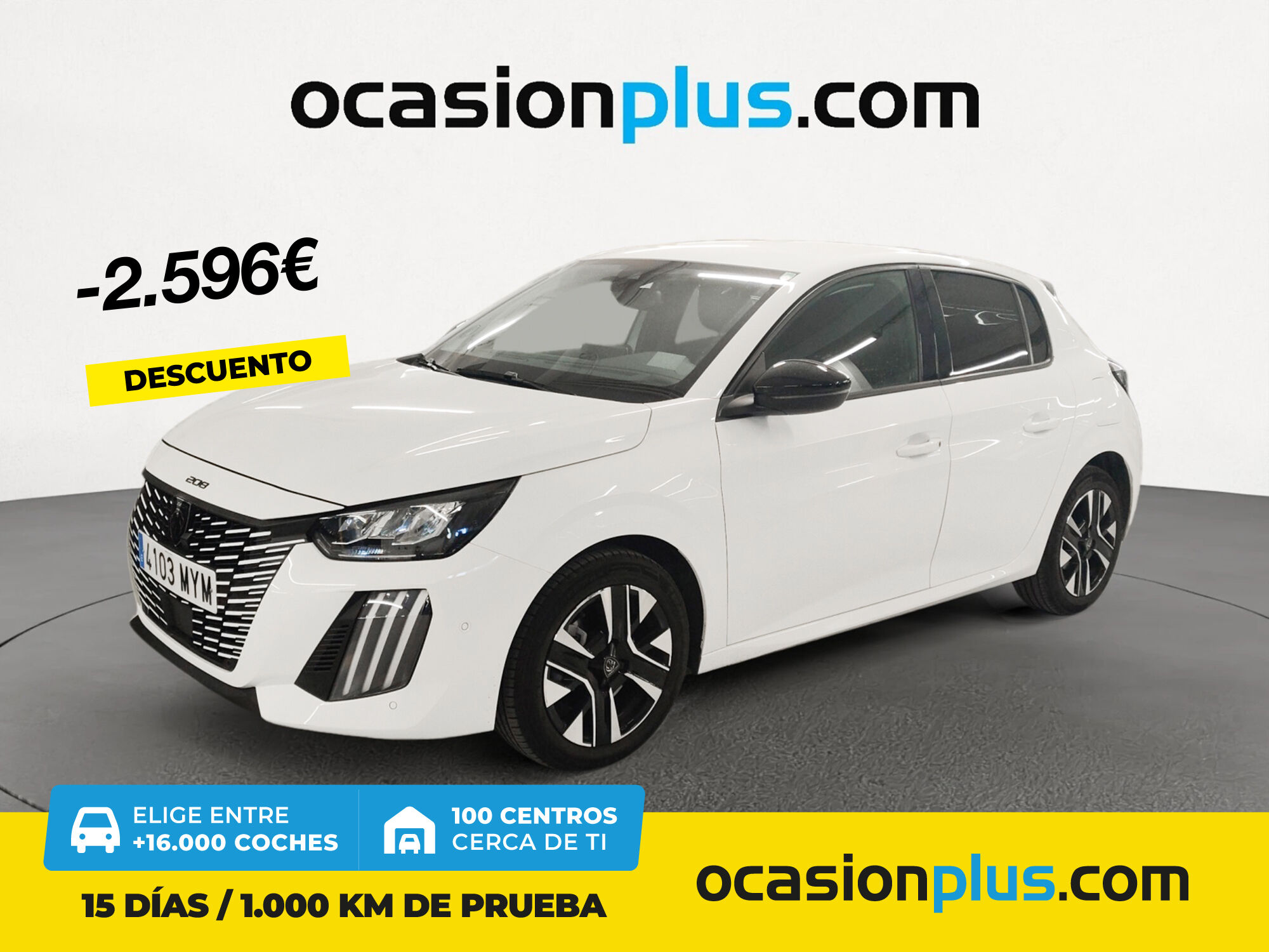 PEUGEOT 208 (PureTech 100 Allure 75 kW (100 CV)) en Madrid