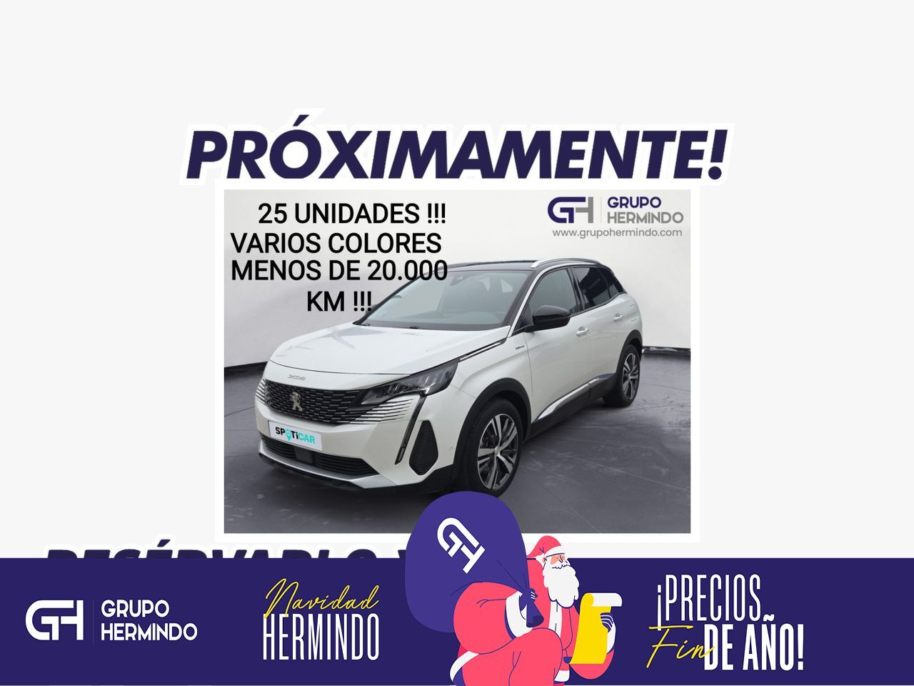 PEUGEOT 3008 (ALLURE PACK PLUG IN HYBRID 225 e EAT8) en Pontevedra