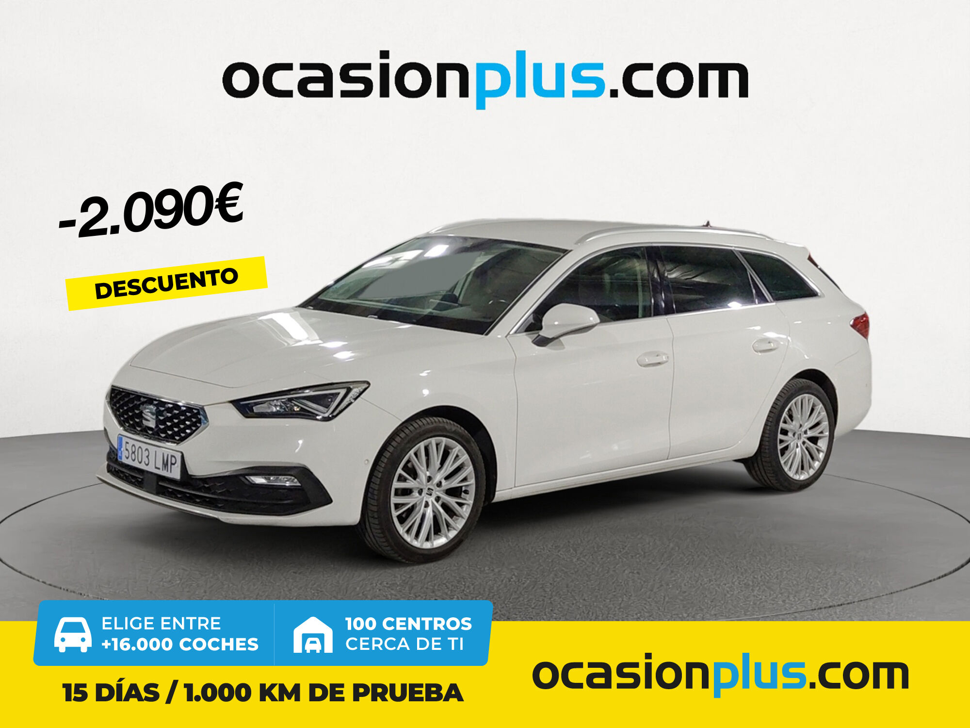 SEAT León (1.5 eTSI S&S Xcellence Go L DSG 110 kW (150 CV)) en Madrid