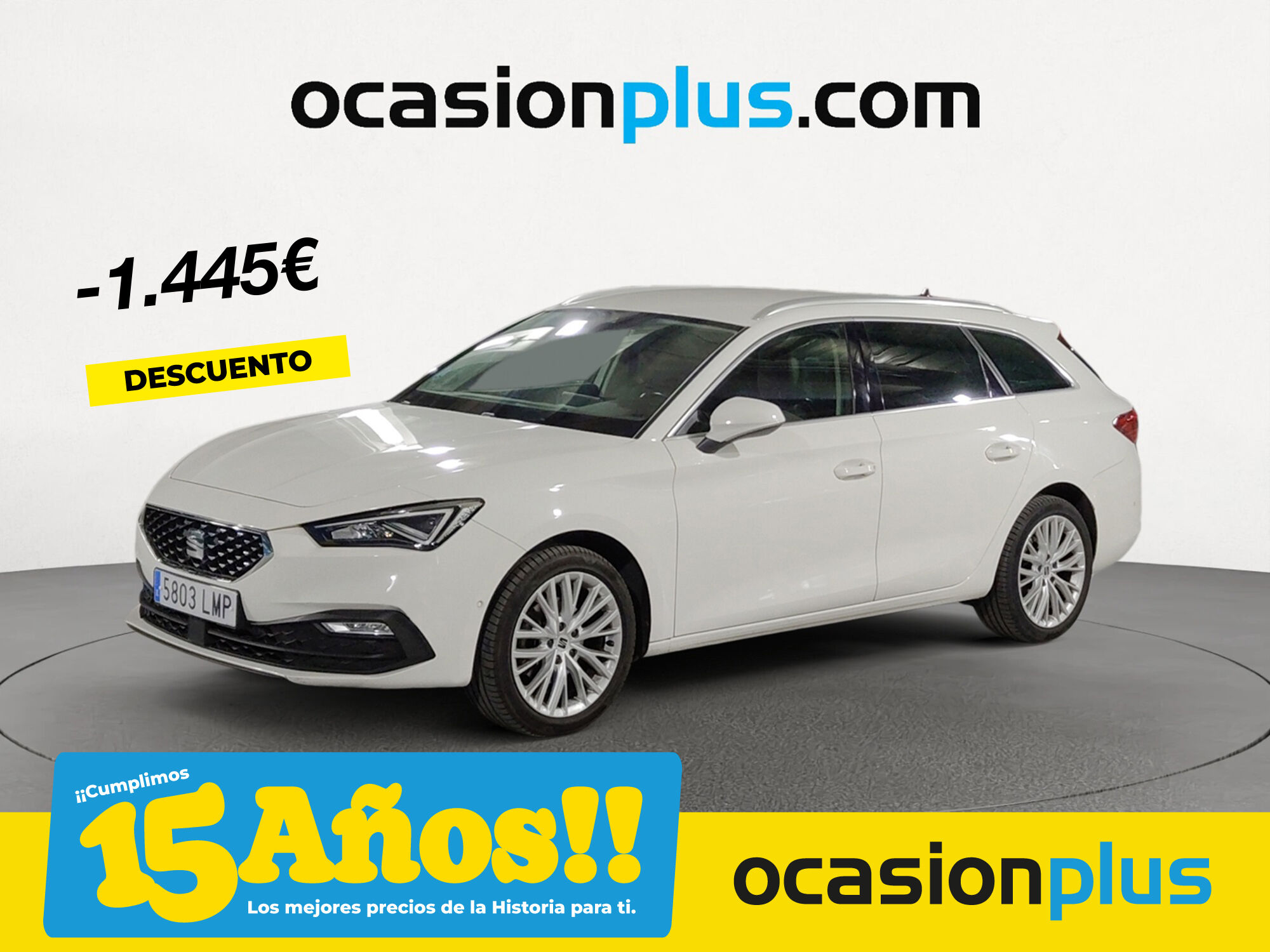 SEAT León (1.5 eTSI S&S Xcellence Go L DSG 110 kW (150 CV)) en Madrid