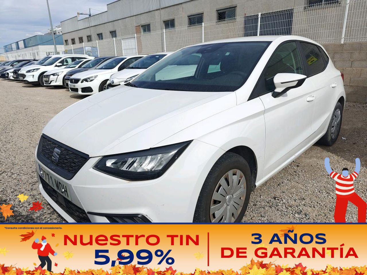 SEAT Ibiza (1.0 MPI 59kW (80CV) Reference) en Madrid