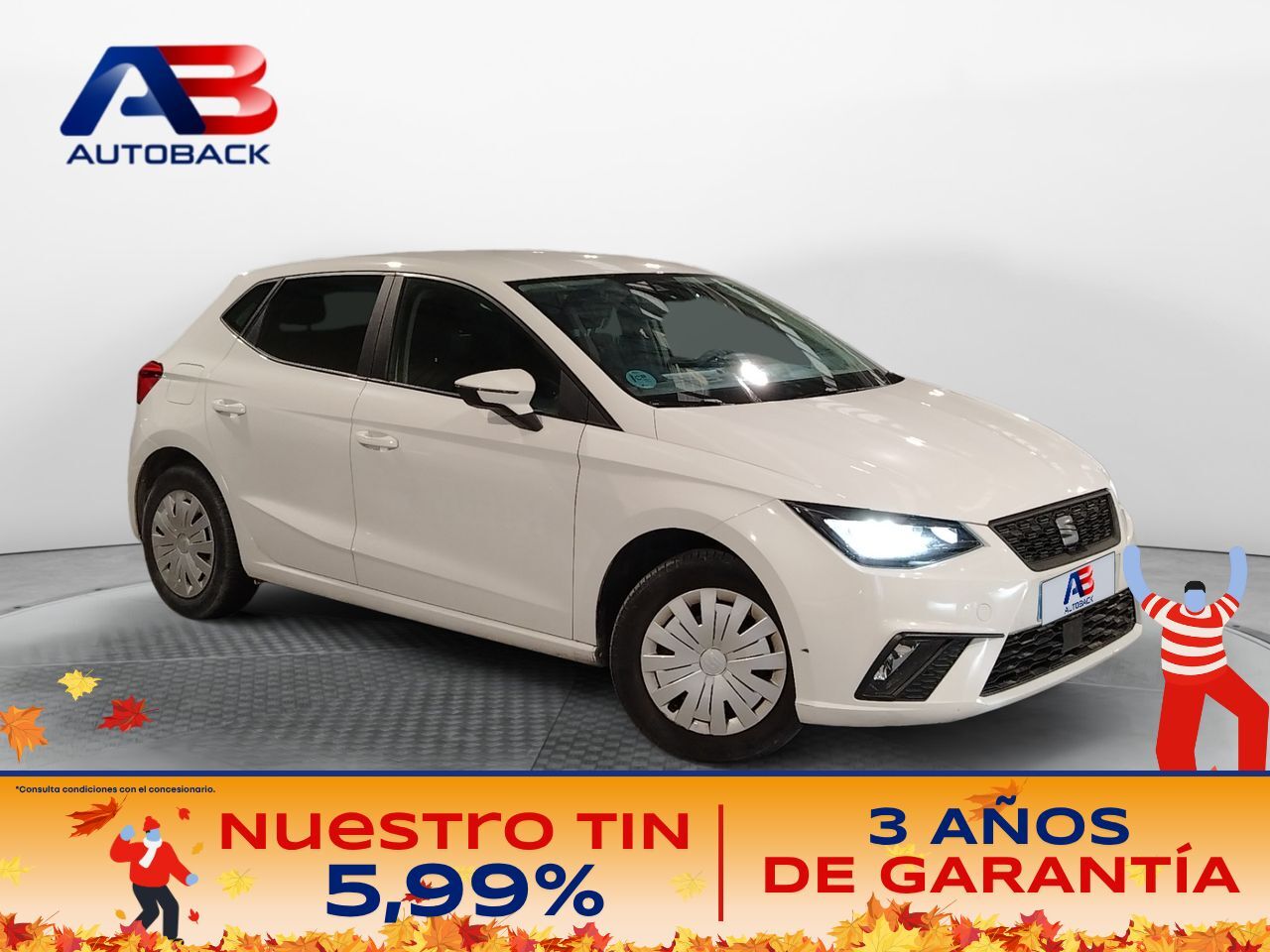 SEAT Ibiza (1.0 MPI 59kW (80CV) Reference) en Madrid