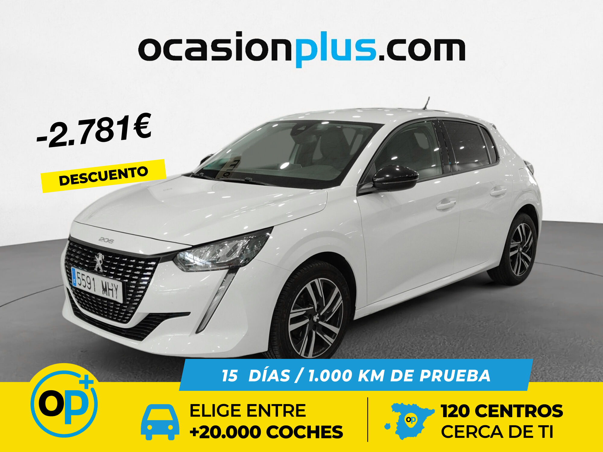 PEUGEOT 208 (PureTech 100 Allure 75 kW (100 CV)) en Madrid