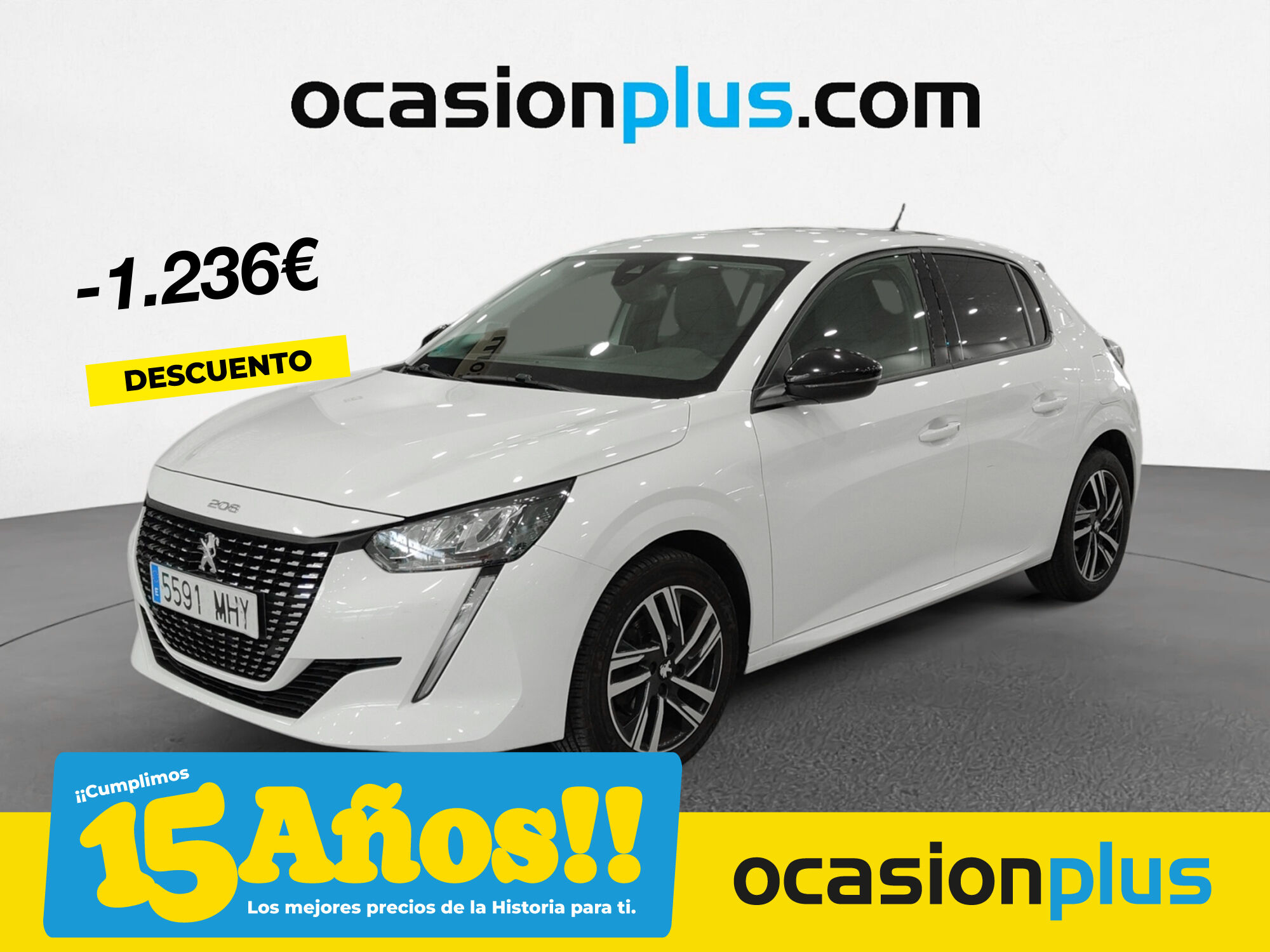PEUGEOT 208 (PureTech 100 Allure 75 kW (100 CV)) en Madrid