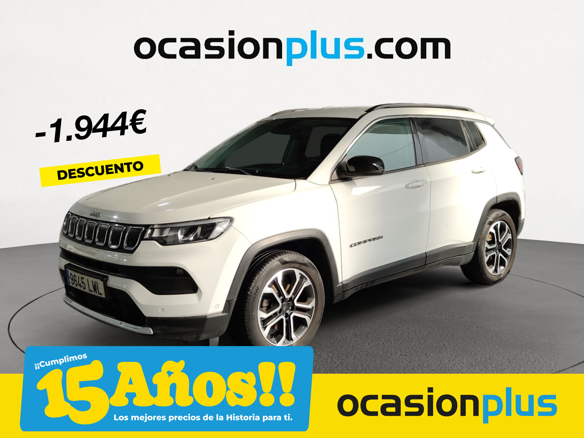 JEEP Compass (1.6 Multijet Limited 4x2 96 kW (130 CV)) en Madrid