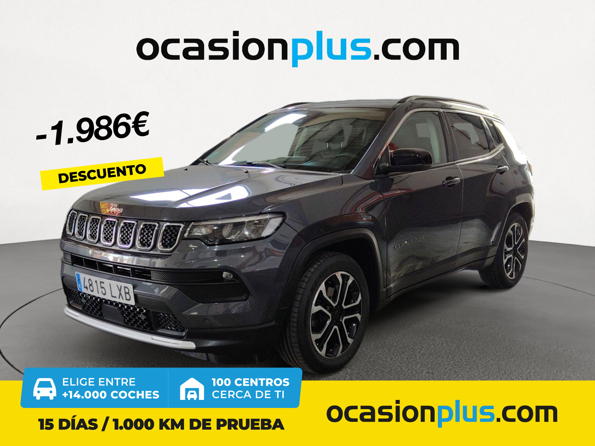 JEEP Compass (1.3 Gse Limited 4x2 FWD 96 kW (130 CV)) en Madrid