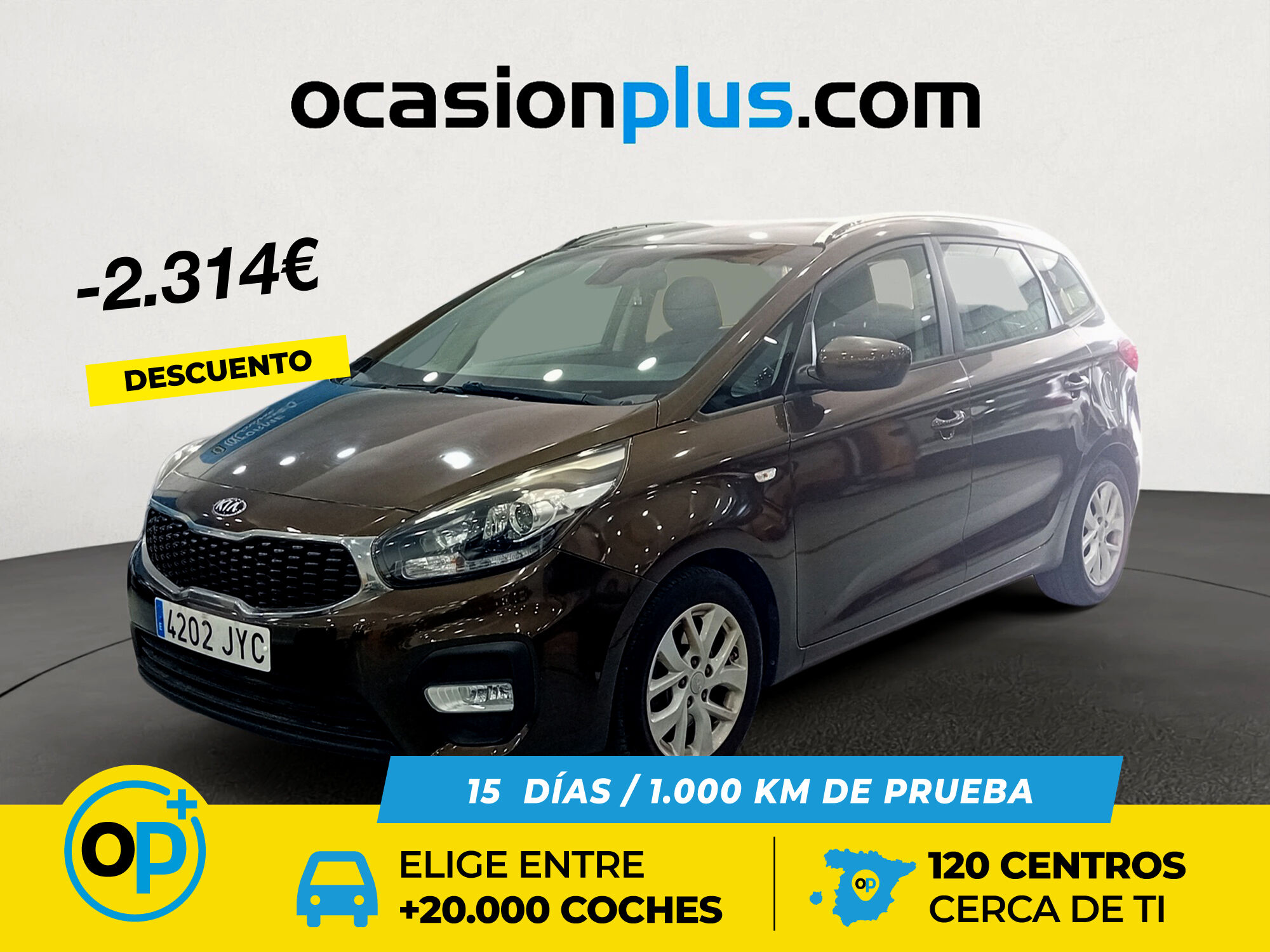 KIA Carens (1.7 CRDi VGT Concept Eco-Dynamics 85 kW (115 CV)) en Madrid
