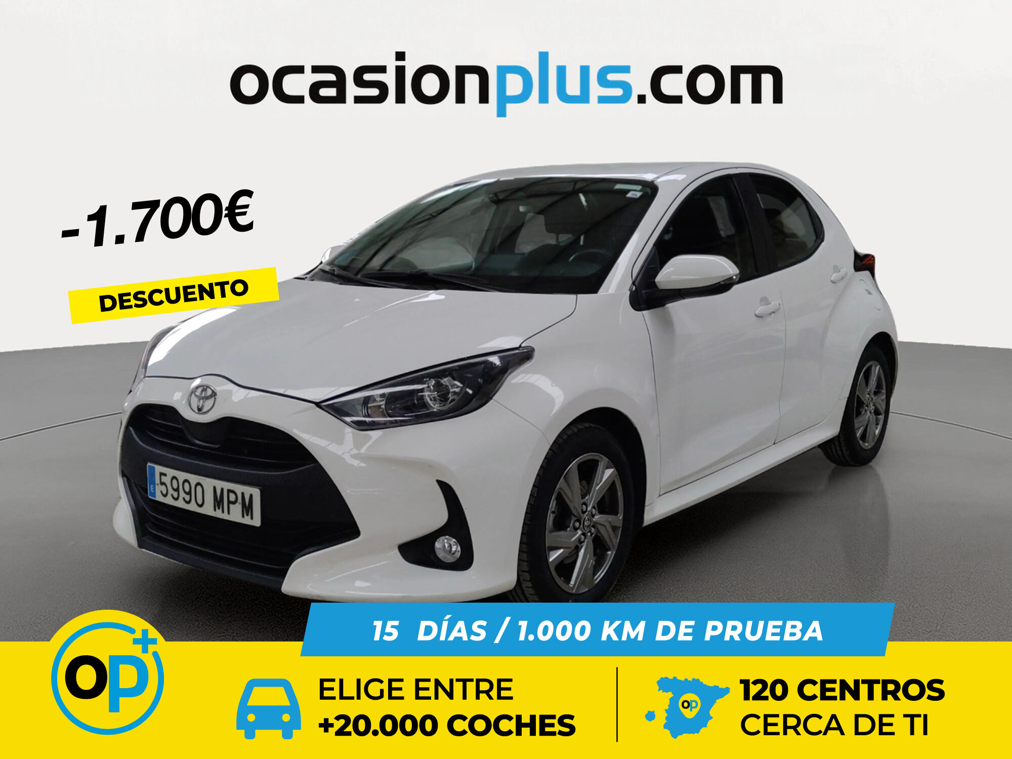 TOYOTA Yaris (120H Active Plus 85 kW (116 CV)) en Madrid