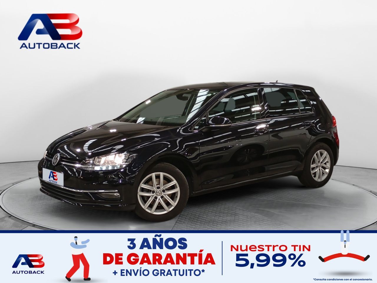 VOLKSWAGEN Golf (Advance 1.6 TDI BMT) en Madrid