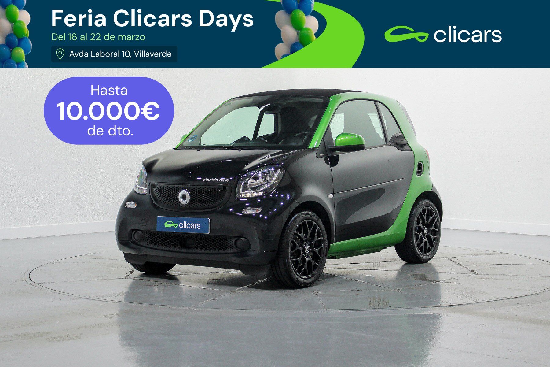 Foto del SMART Fortwo Coupé Electric Drive Passion