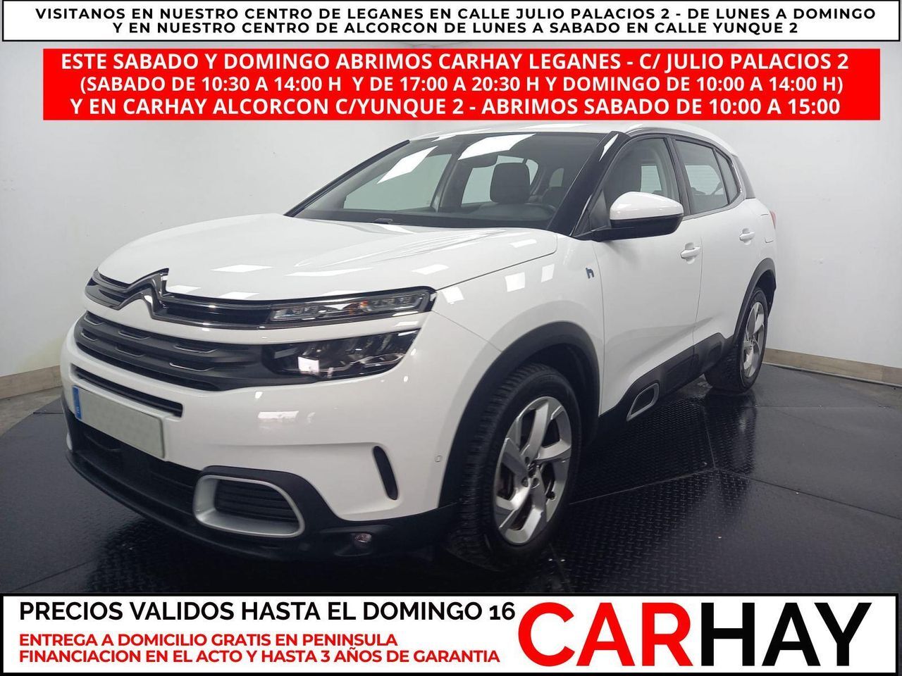 CITROEN C5 Aircross (AIRCROSS BUSINESS HYBRID 1.6 225CV BVA8) en Madrid
