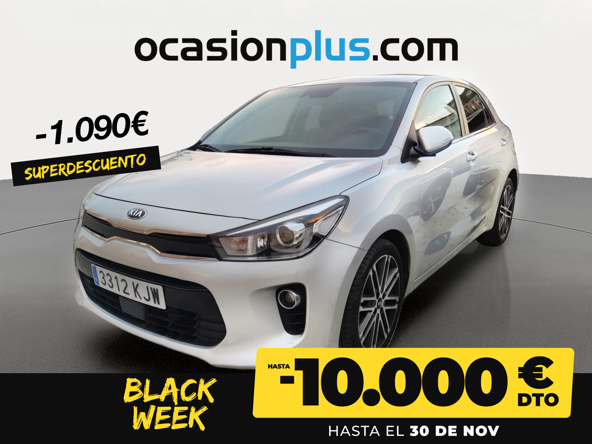 KIA Rio (1.0 T-GDi Tech 74 kW (100 CV)) en Madrid