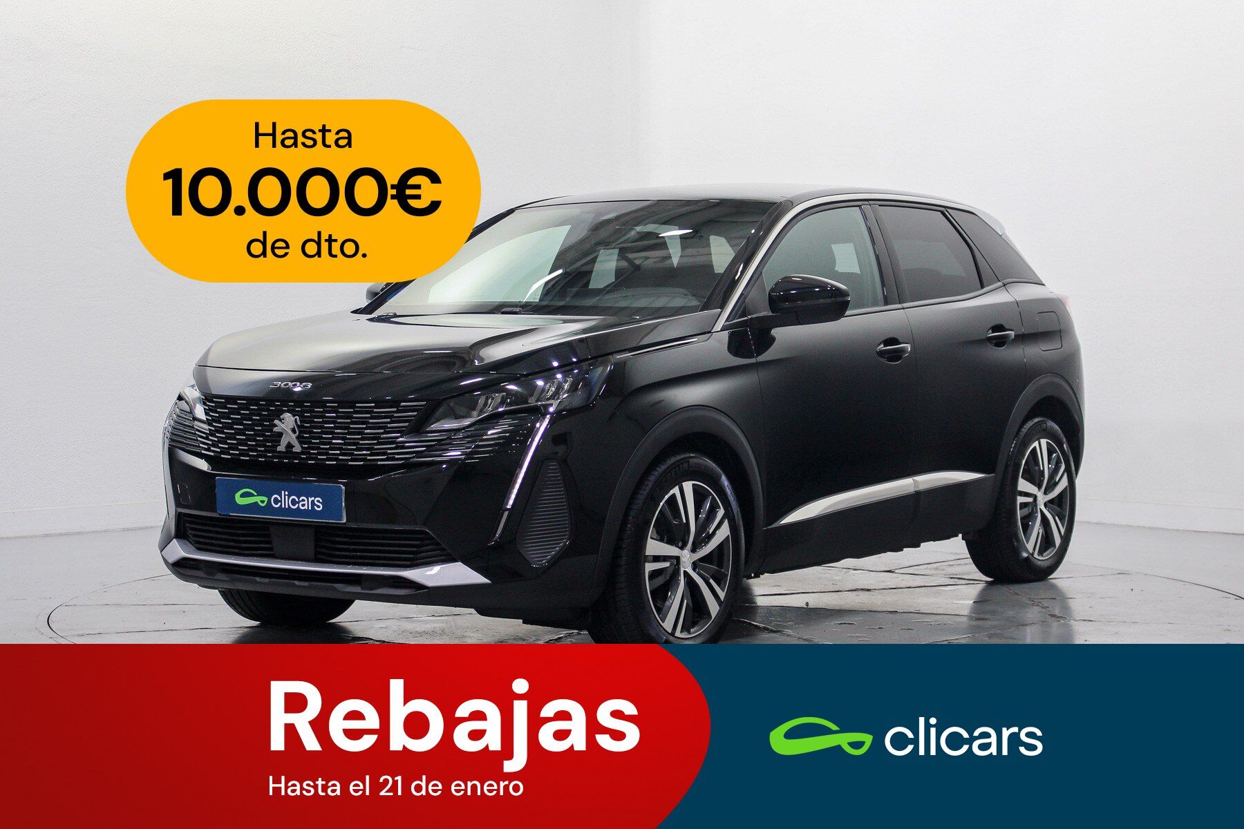 PEUGEOT 3008 (3008 HYB PHEV 180 Allure Pack e-EAT8) en Madrid