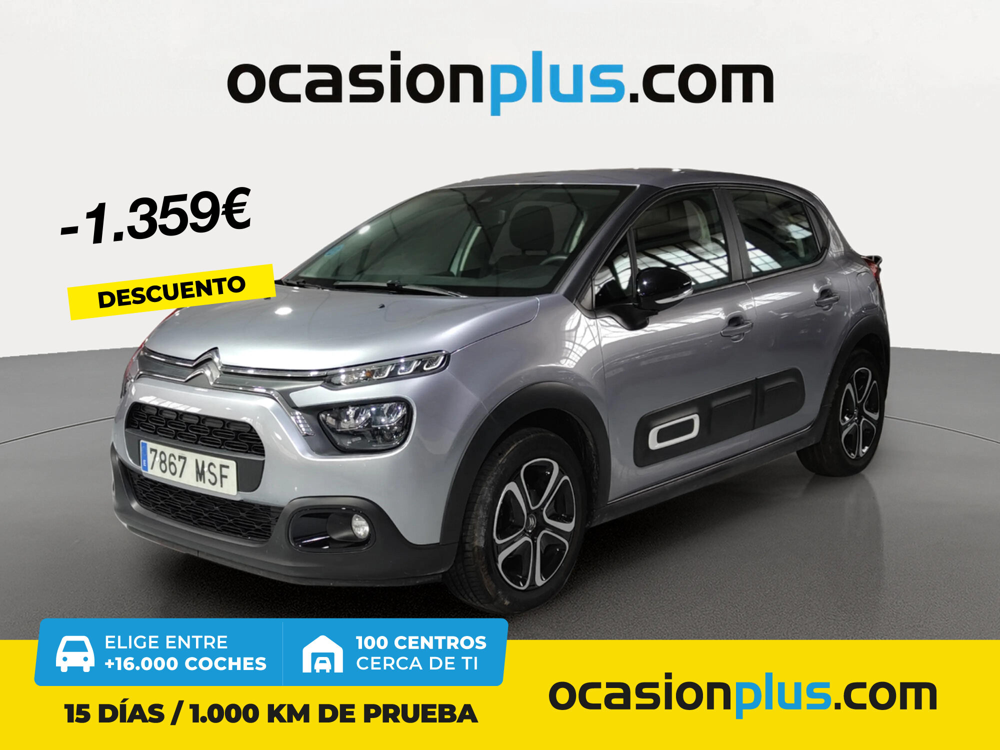 CITROEN C3 (BlueHDi 100 S&S Plus 75 kW (102 CV)) en Madrid