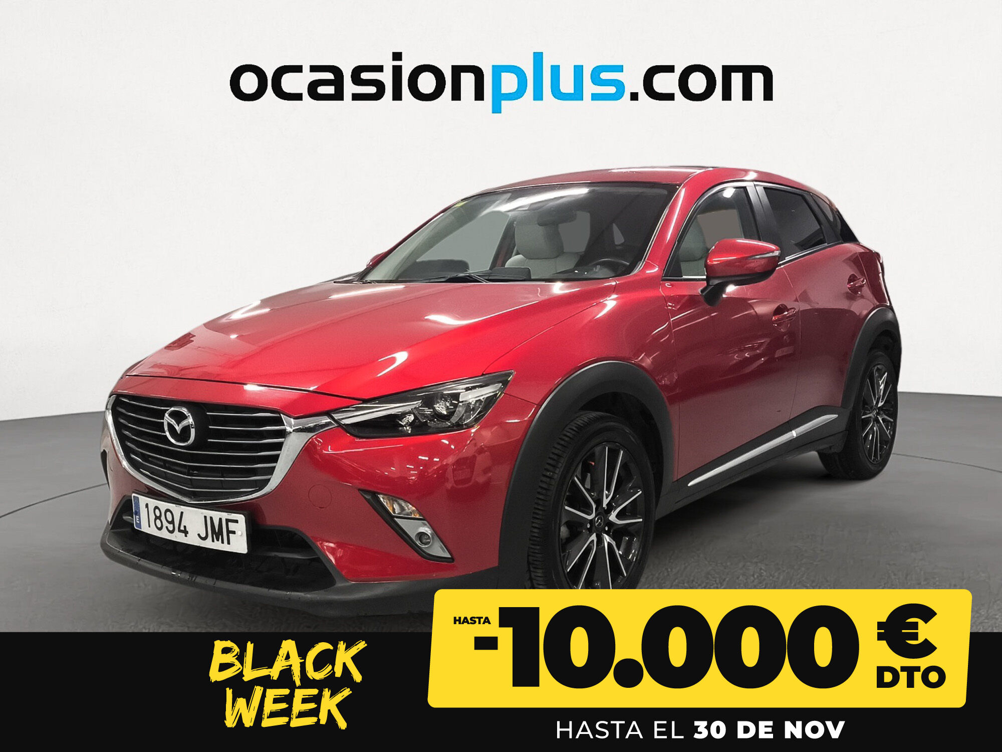 MAZDA CX-3 (1.5 DE SKYACTIV Luxury White 2WD 77 kW (105 CV)) en Madrid