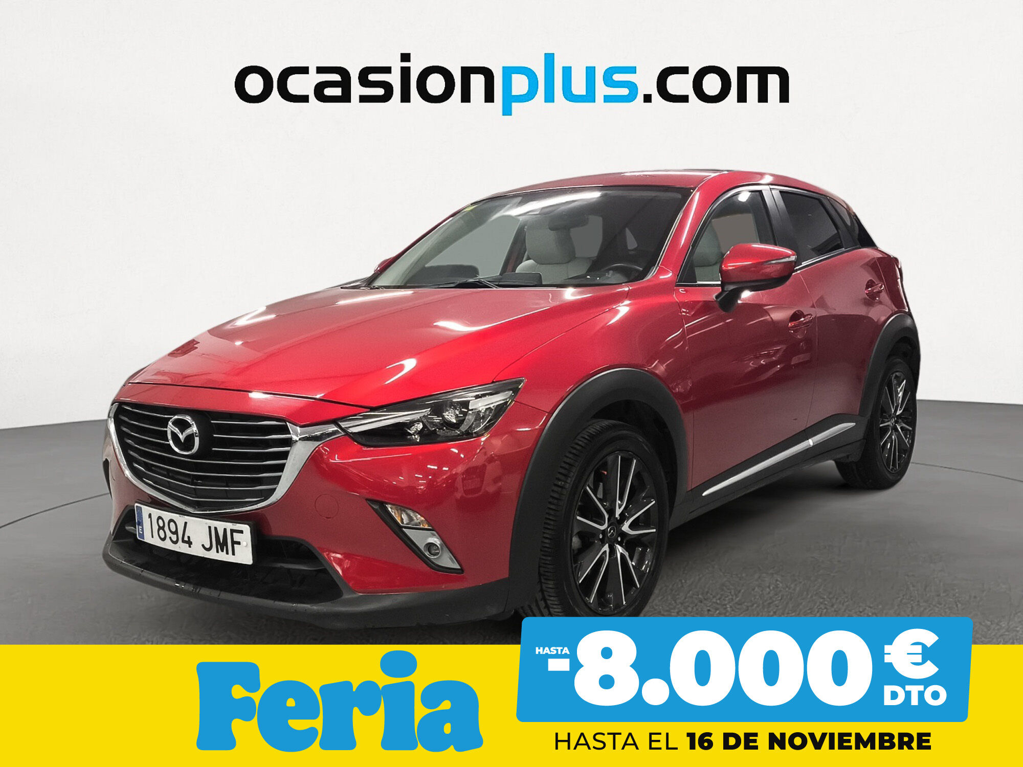 MAZDA CX-3 (1.5 DE SKYACTIV Luxury White 2WD 77 kW (105 CV)) en Madrid