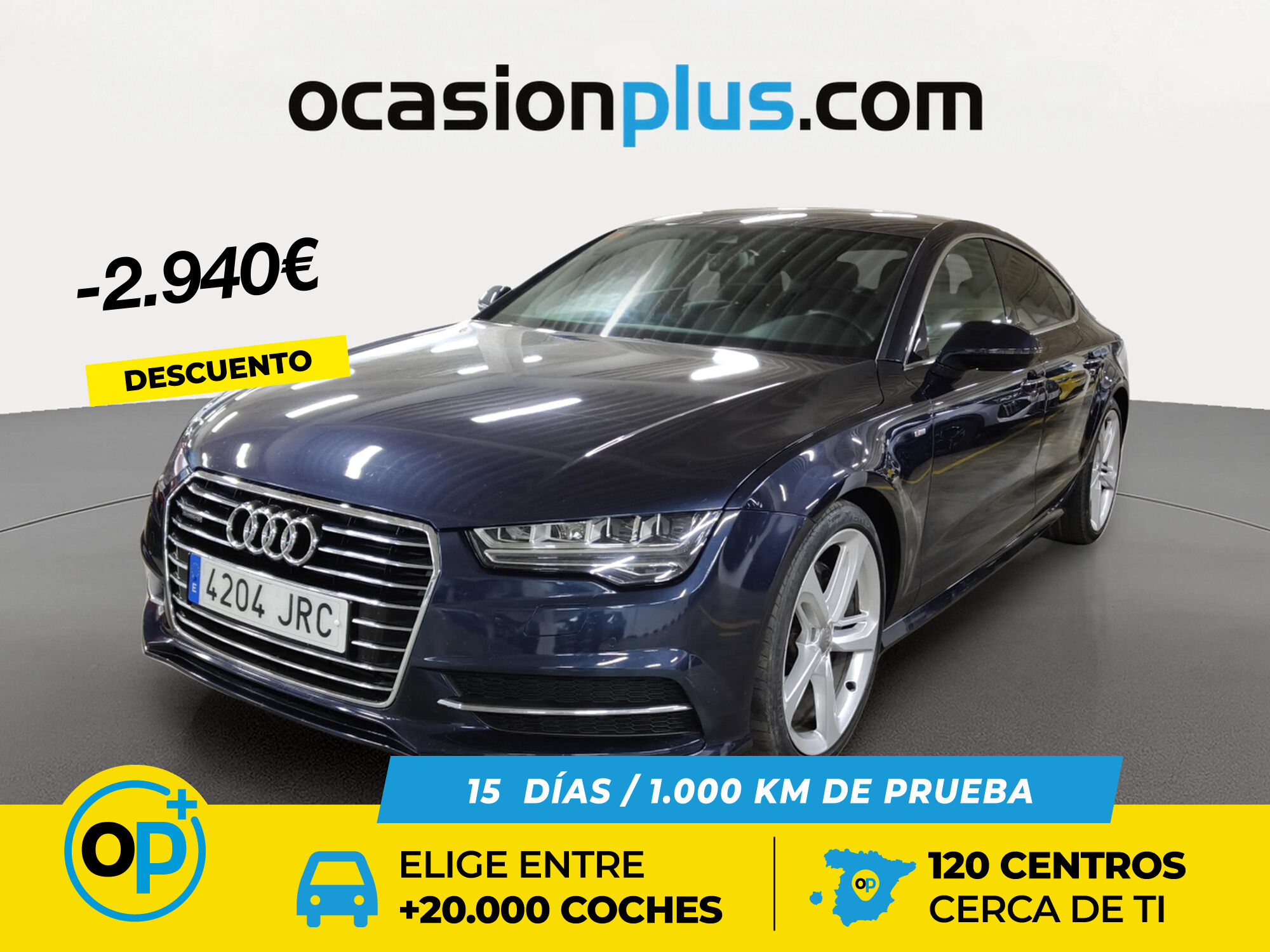 AUDI A7 (S line edition 3.0 TDI quattro 200 kW (272 CV) S tronic) en Madrid