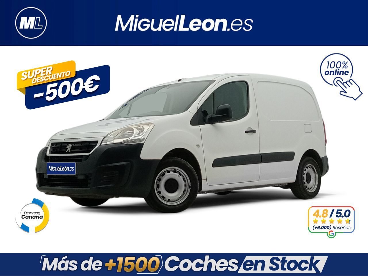 PEUGEOT Partner (1.6 HDI) en Palmas, Las