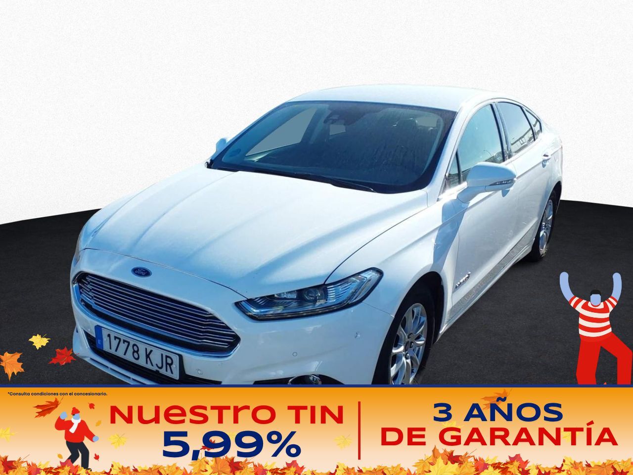 FORD Mondeo (2.0 Híbrido 137kW (187CV) Titanium HEV) en Madrid