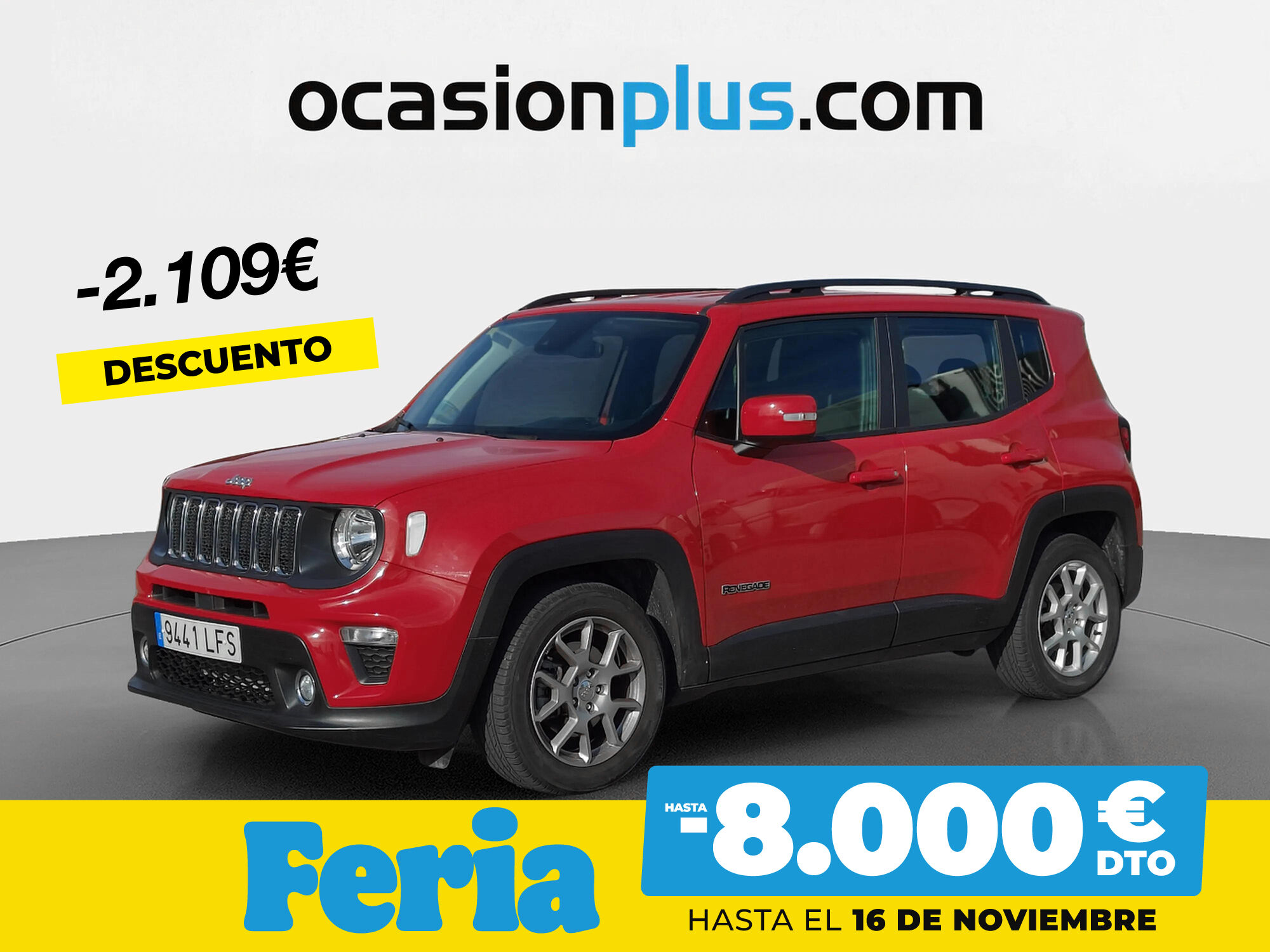 JEEP Renegade (1.3G Longitude 4x2 DDCT 110 kW (150 CV)) en Madrid