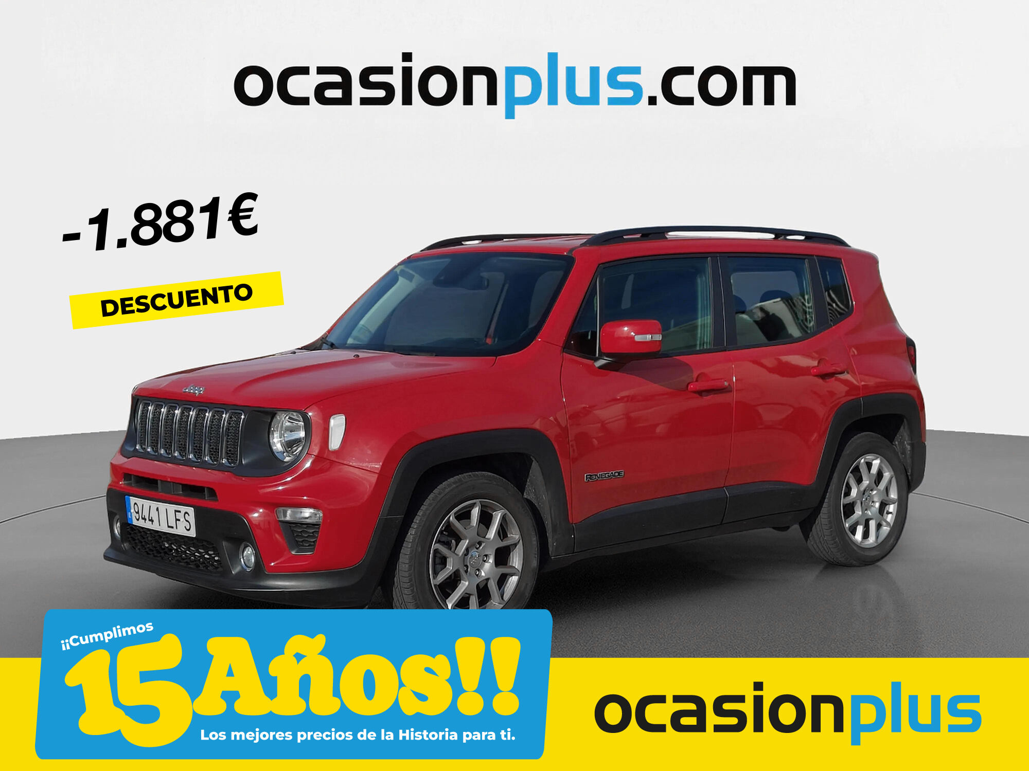 JEEP Renegade (1.3G Longitude 4x2 DDCT 110 kW (150 CV)) en Madrid