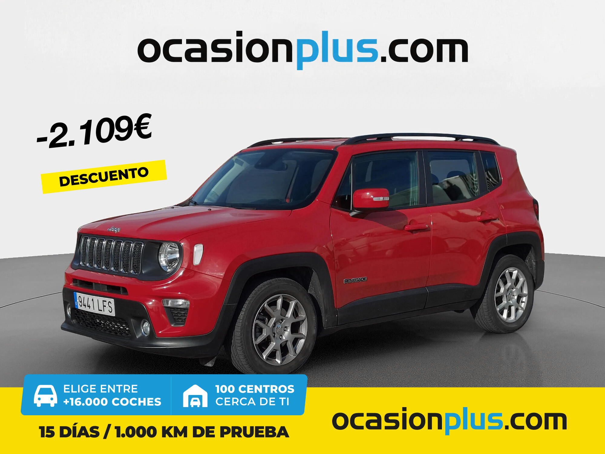 JEEP Renegade (1.3G Longitude 4x2 DDCT 110 kW (150 CV)) en Madrid