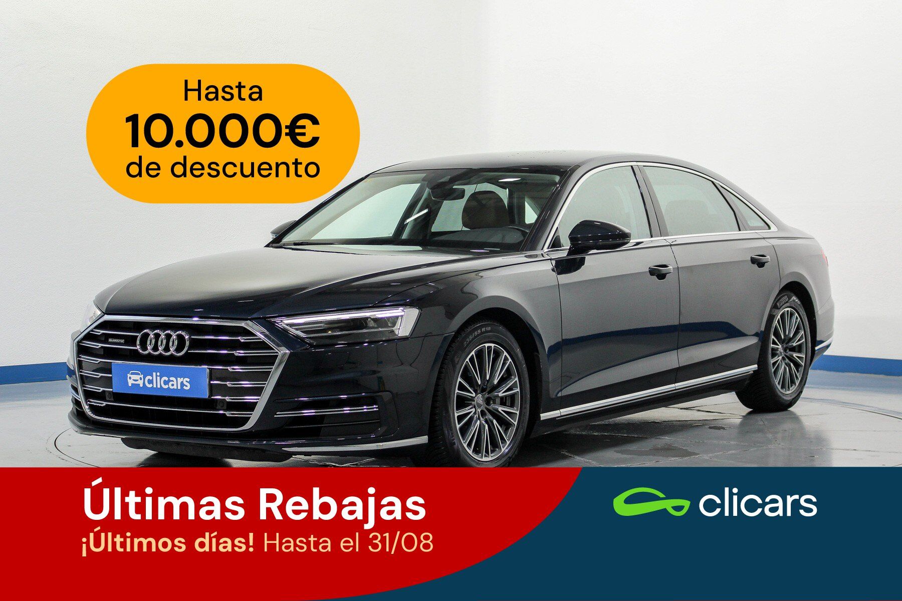 AUDI A8 (A8 50 TDI quattro tiptronic 9.75) en Madrid