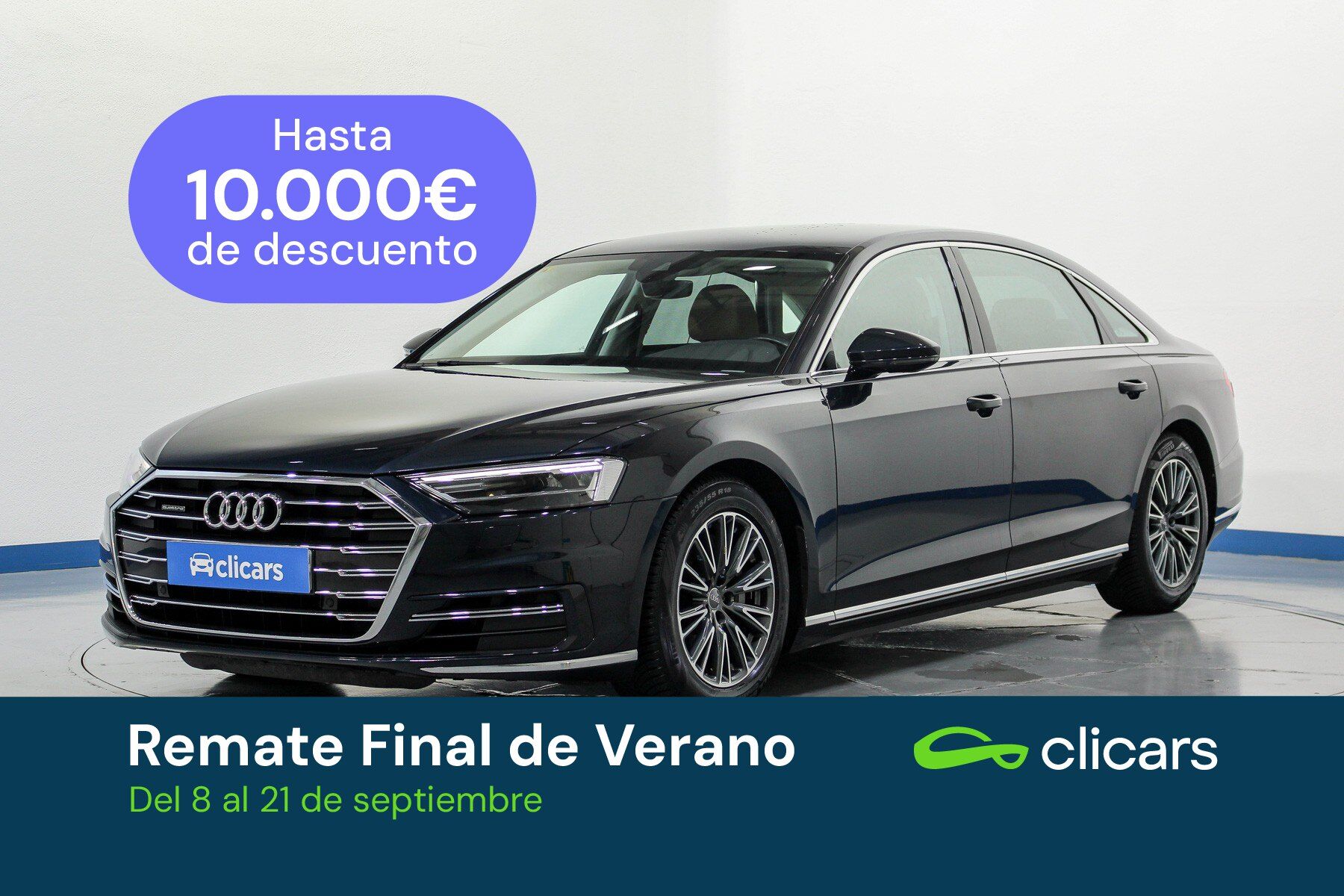 AUDI A8 (A8 50 TDI quattro tiptronic 9.75) en Madrid