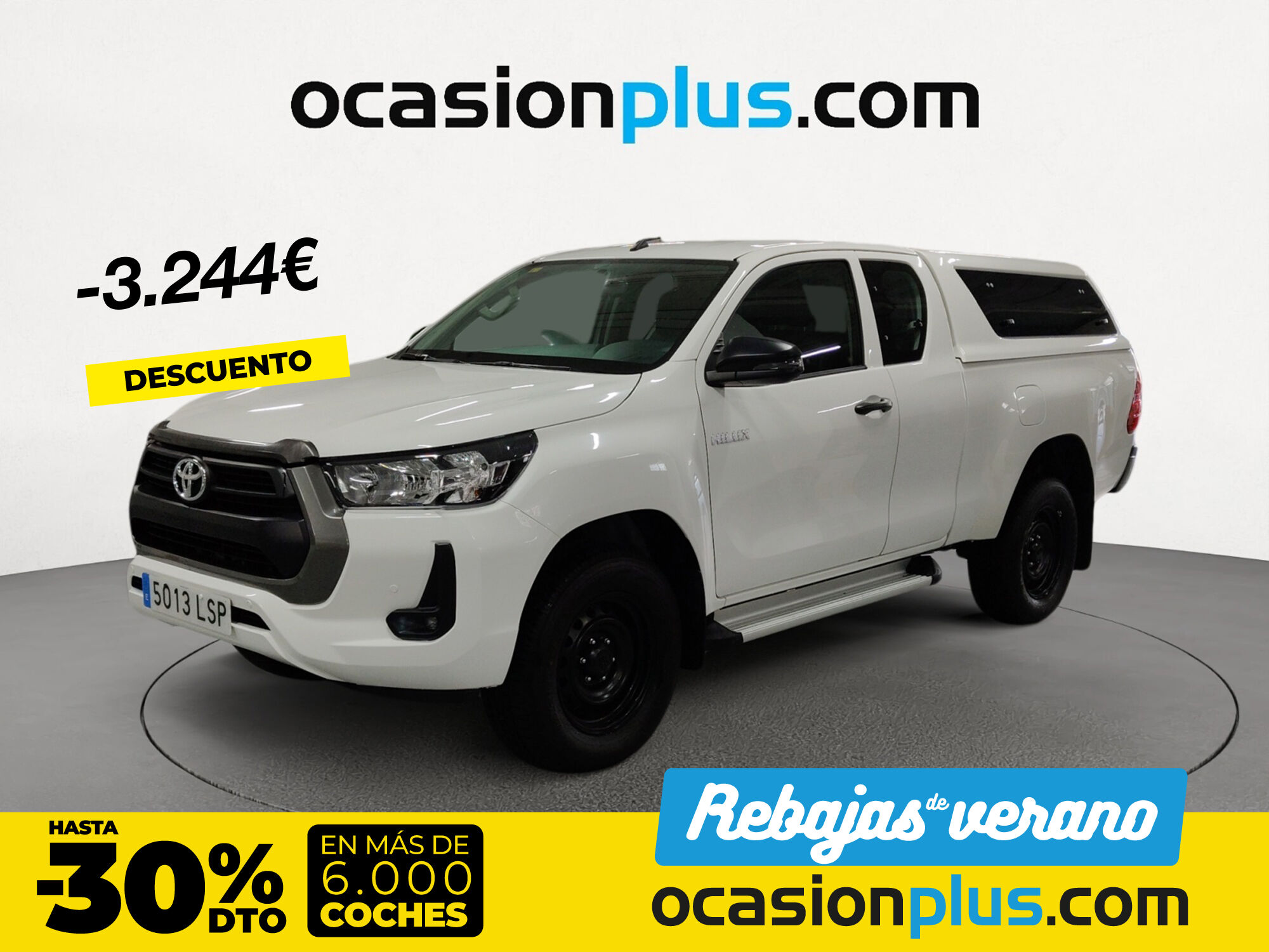 TOYOTA Hilux (2.4 D-4D Cabina Extra GX 110 kW (150 CV)) en Madrid