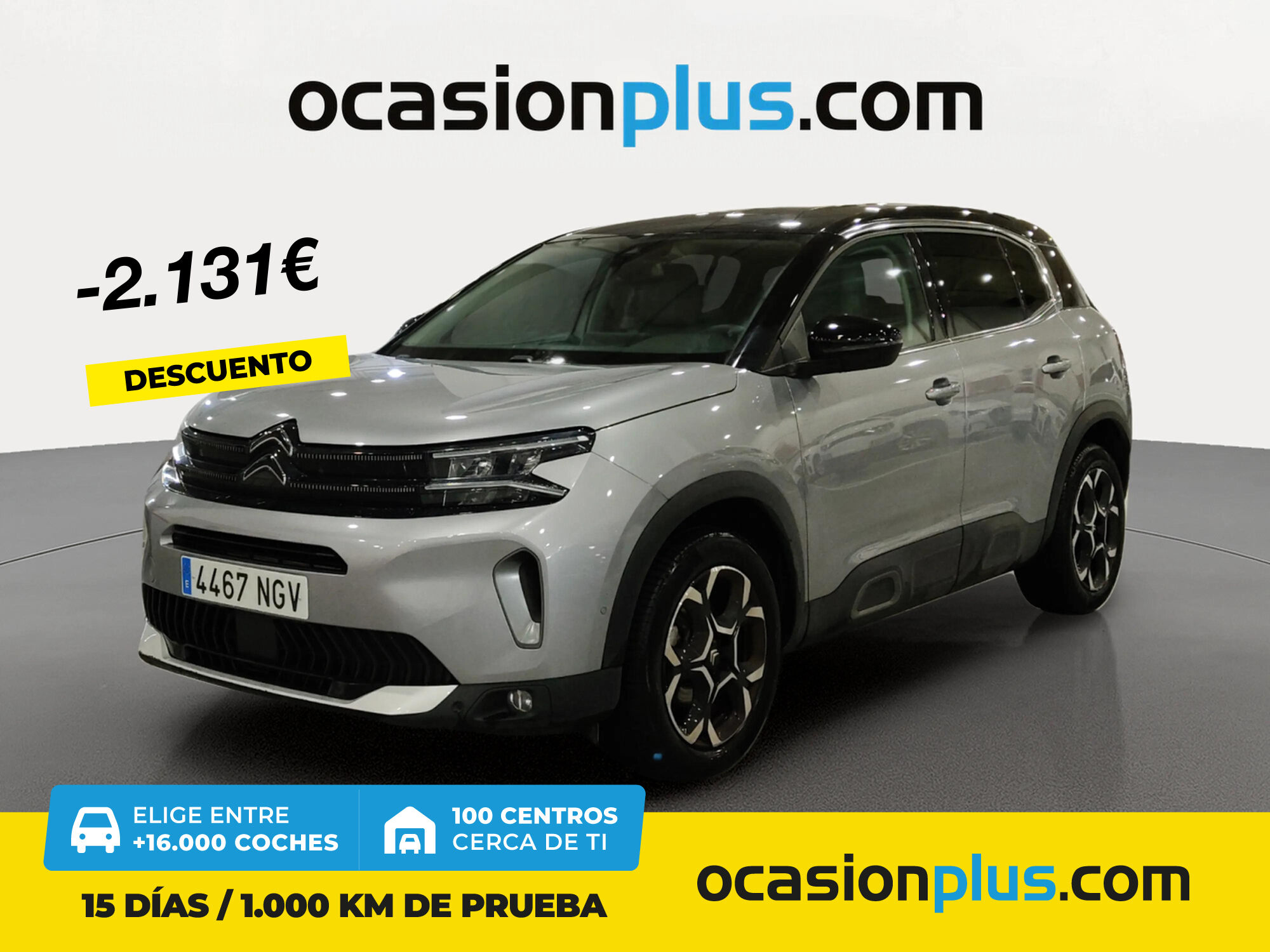 CITROEN C5 Aircross (BlueHDi 130 S&S Plus EAT8 96 kW (131 CV)) en Madrid